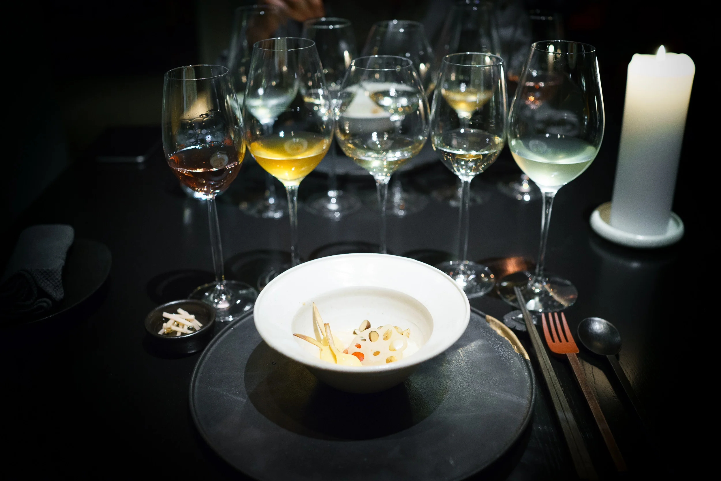 12th Course: Roots and starches with ginger