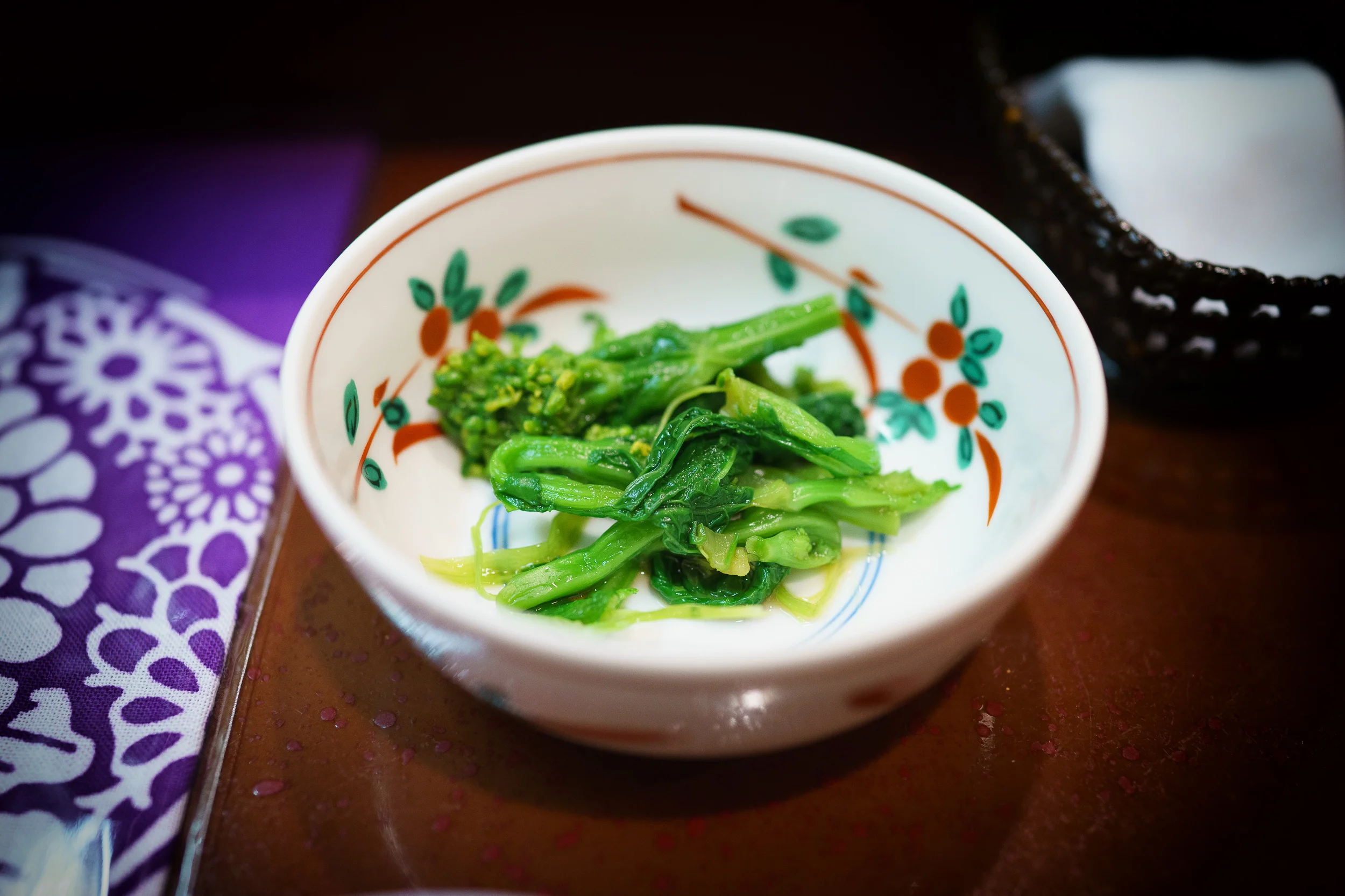1st Course: Japanese broccoli