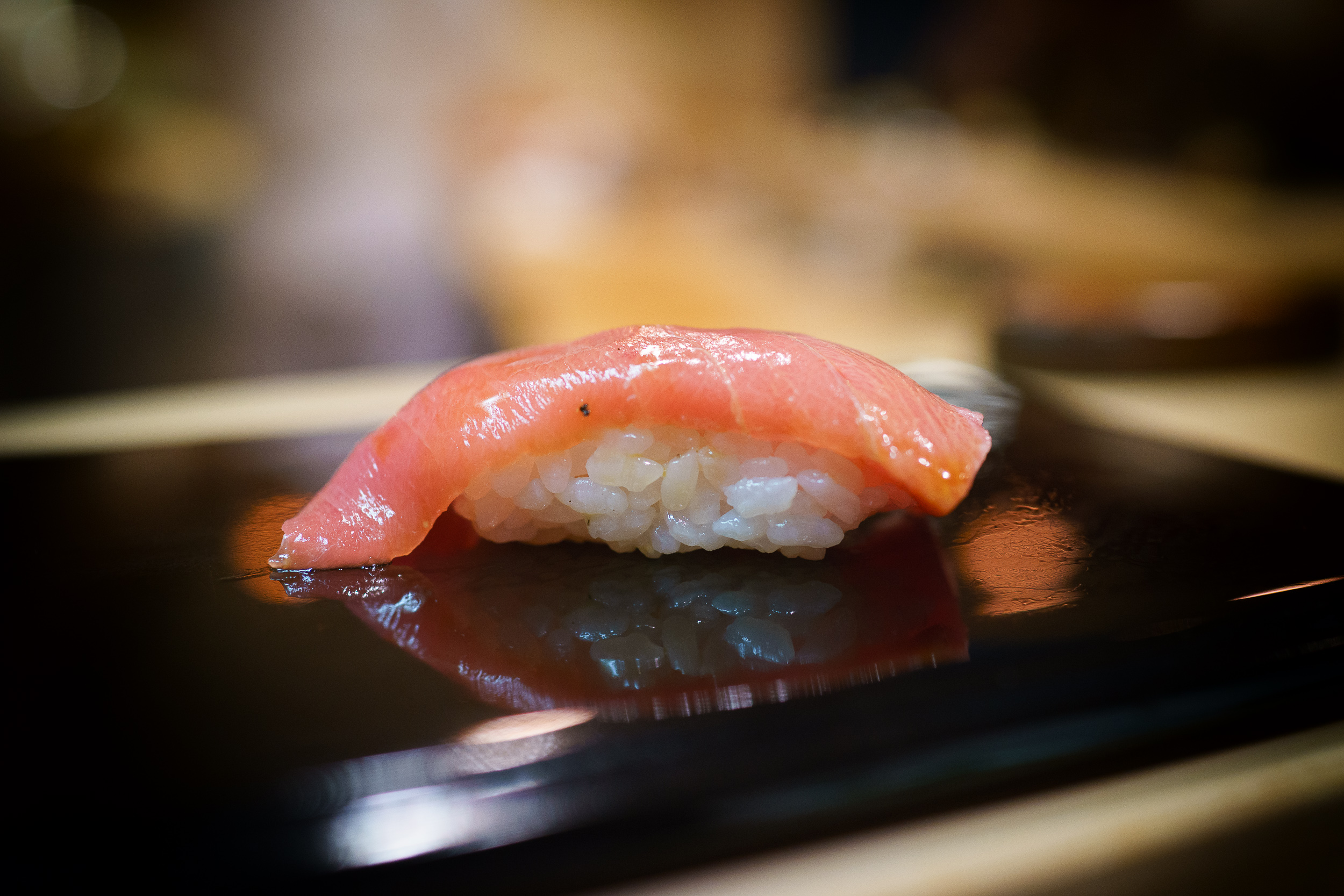 6th Course: Chuo-toro (medium fatty tuna)