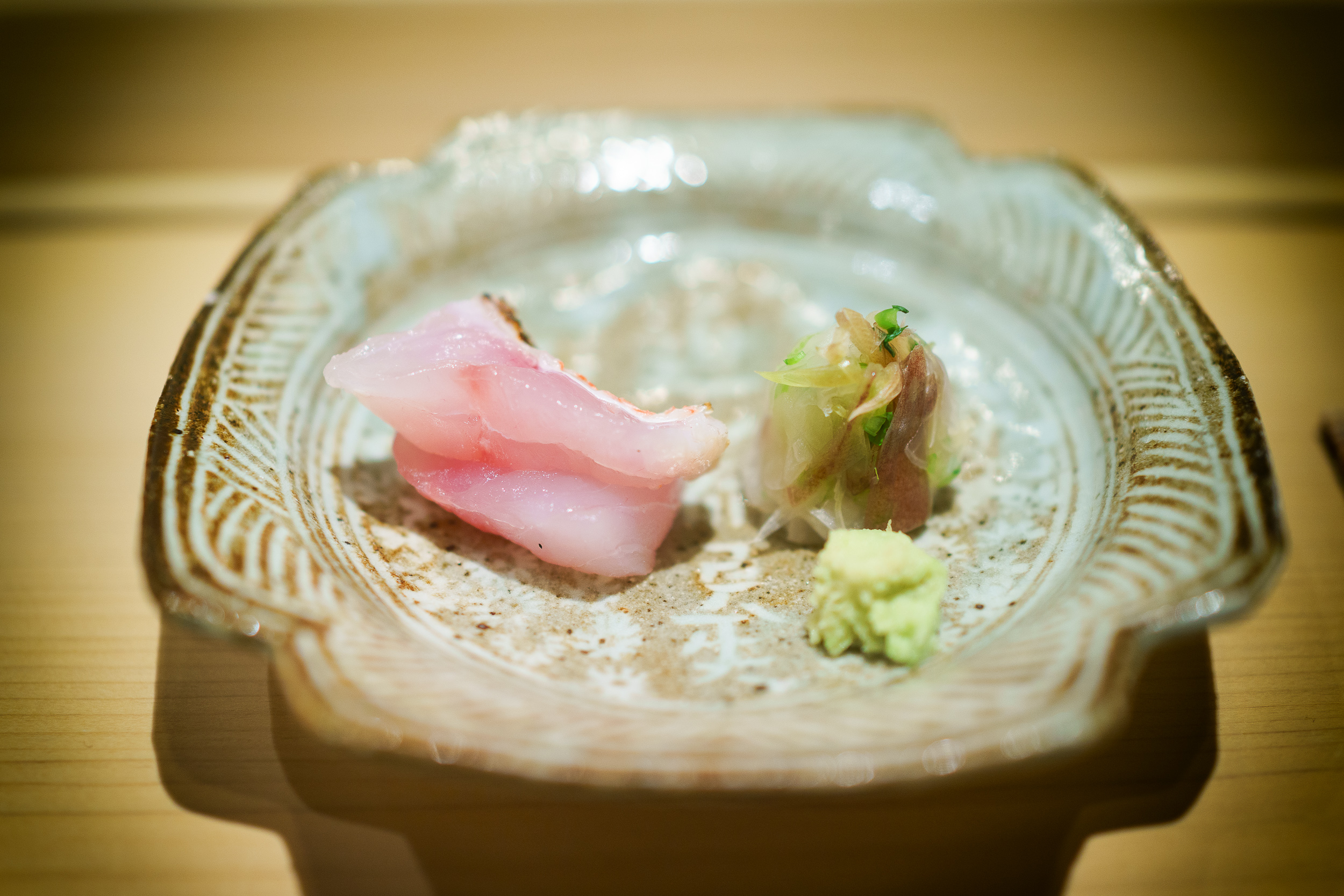 2nd Course: Kohada (tilefish) in roe sauce