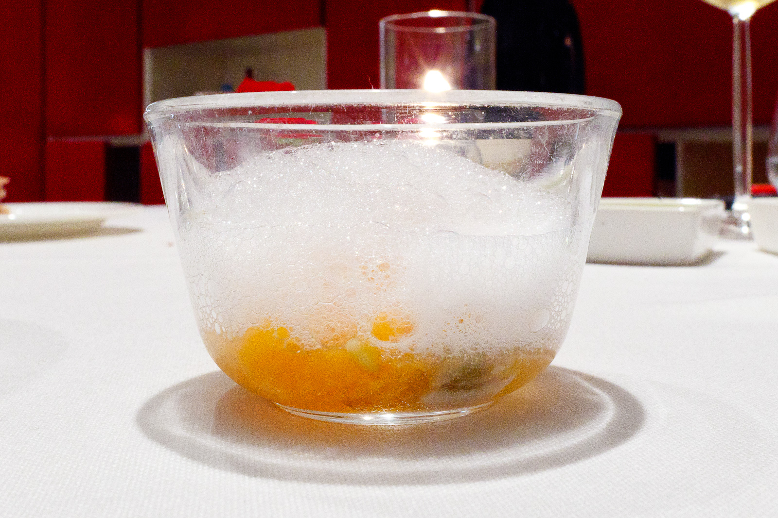 Hisop, Spain - Amuse bouche - Melon and clam