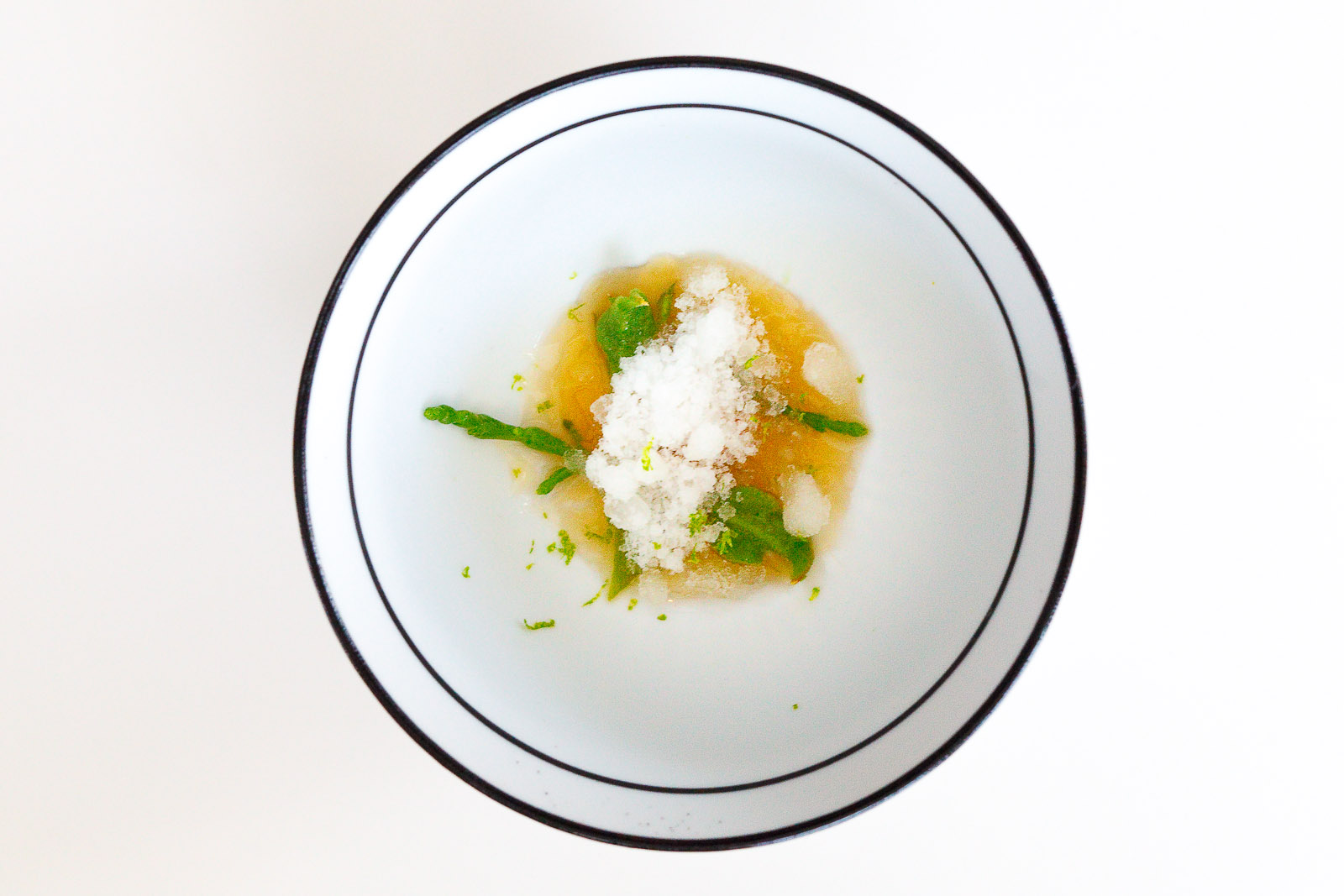 Quique Dacosta Spain 3rd Course Dew
