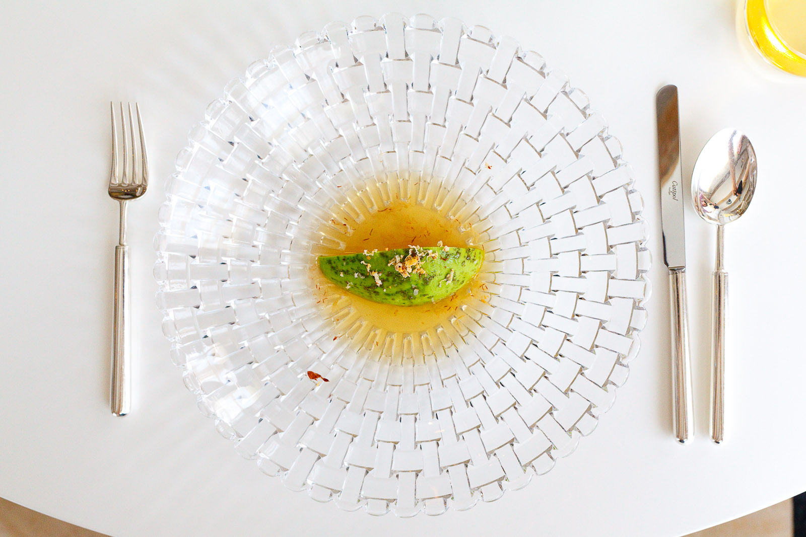 Quique Dacosta Spain 5th Course Avocado