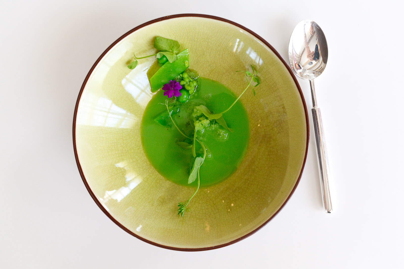 Quique Dacosta Spain 8th Course Peas