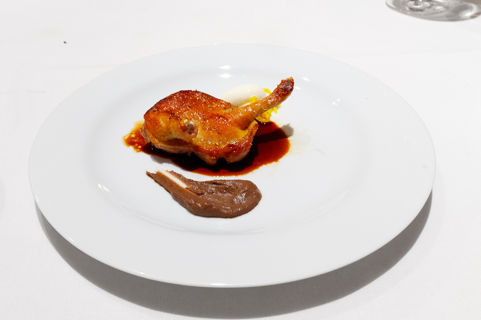 Hisop, Spain - Pigeon with mango and armagnac