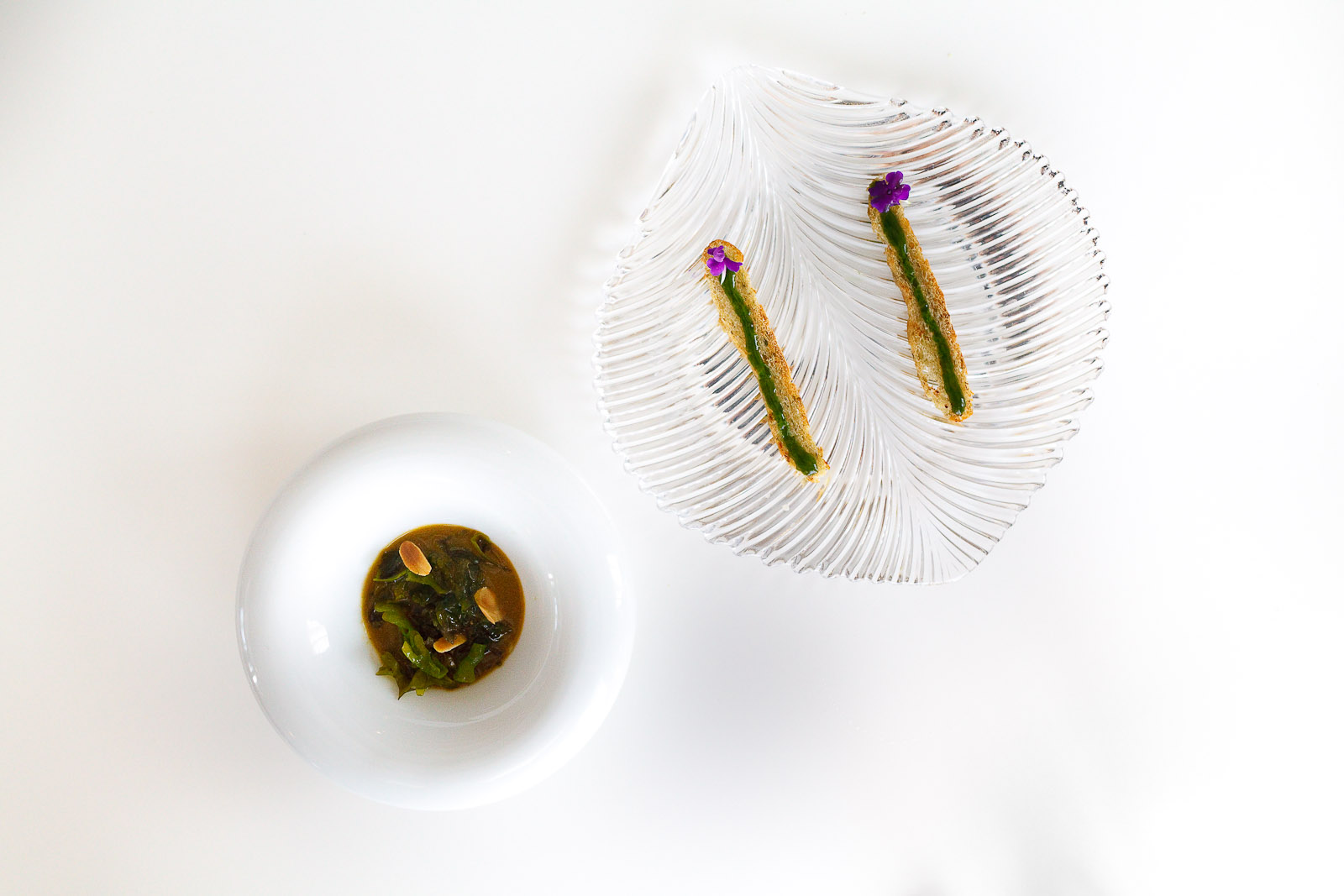 Quique Dacosta Spain 14th Course Seaweed Stew