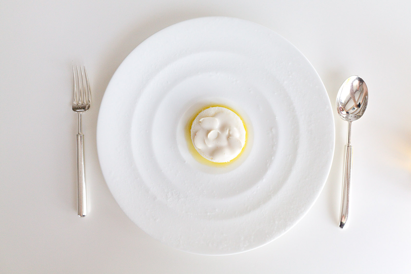 Quique Dacosta Spain 16th Course Almonds with ajo blanco
