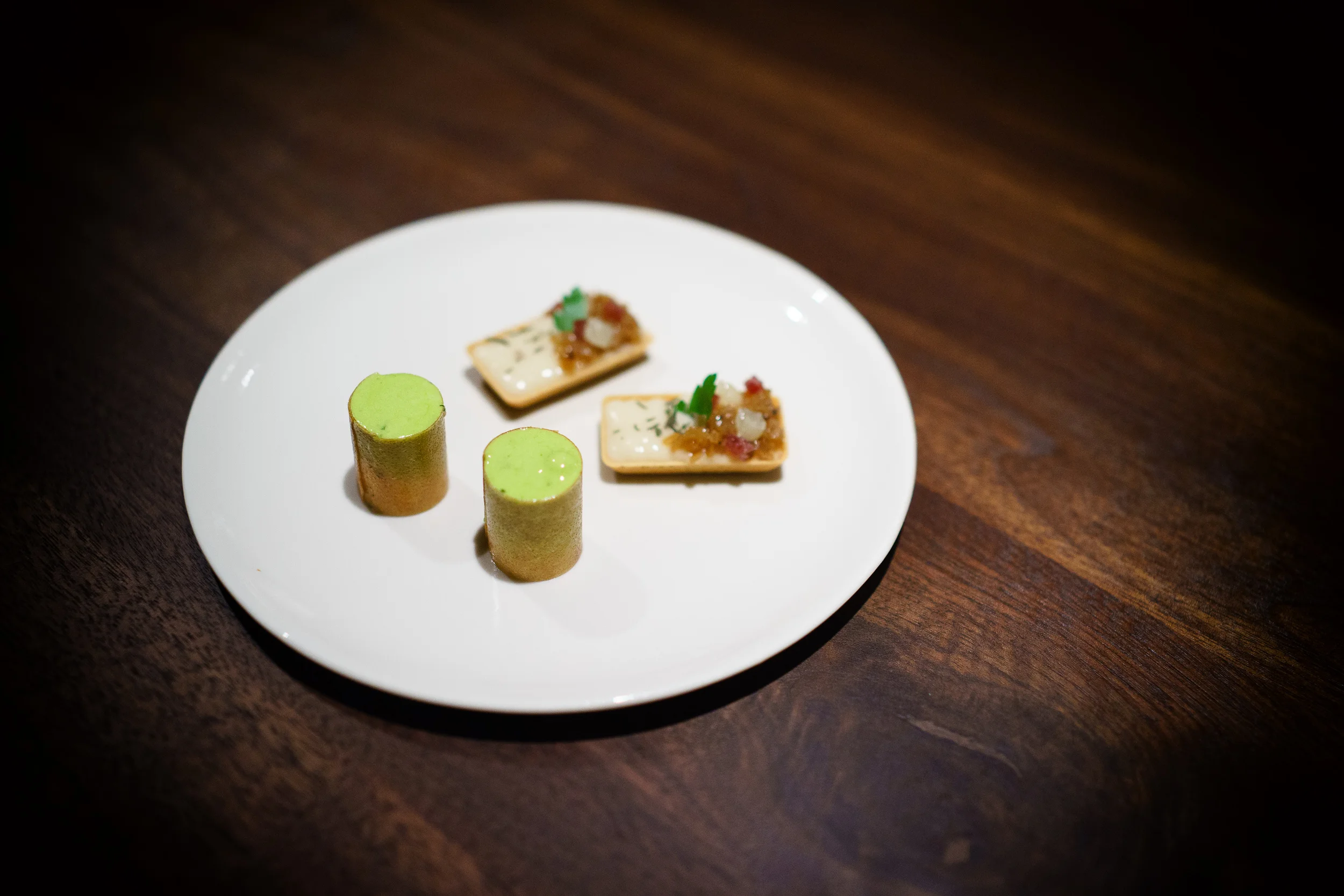 1st and 2nd Courses: Lobster paloise and a tartlette