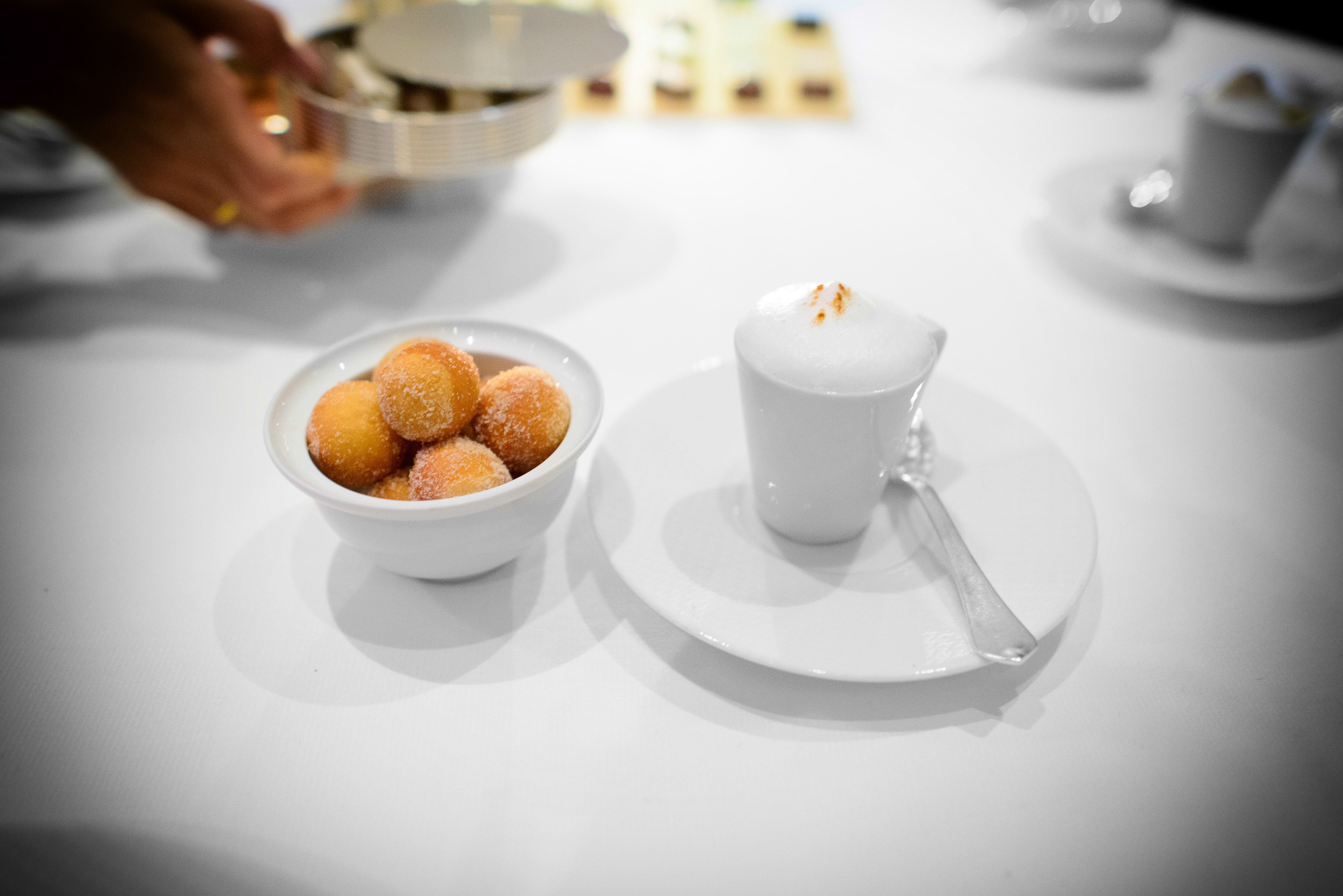 23rd Course: "Coffee and Doughnuts"