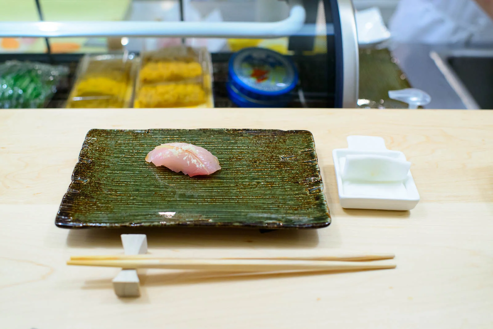 7th Course: Spanish mackerel (from Florida)