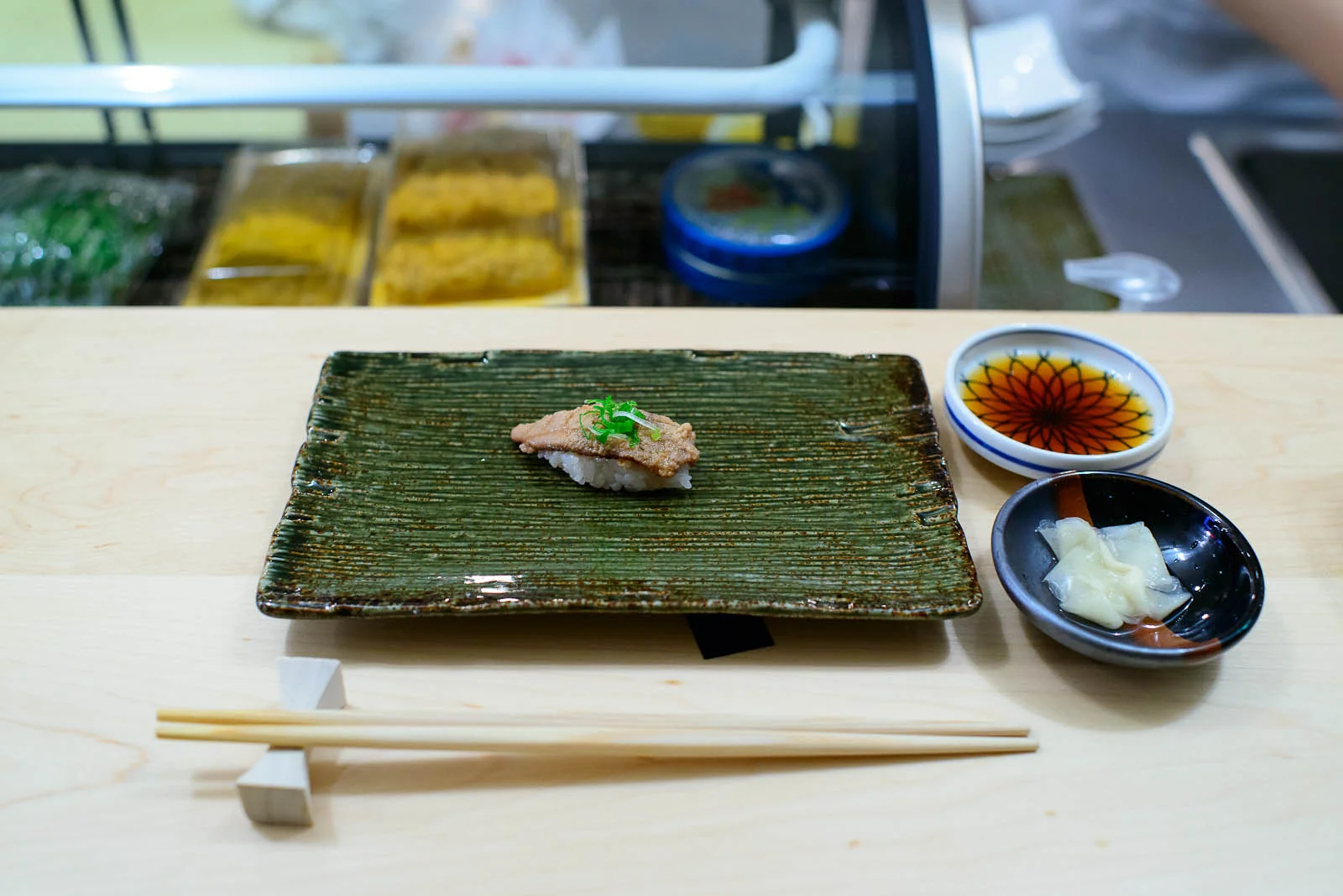 11th Course: Grilled toro membrane (from Spain)