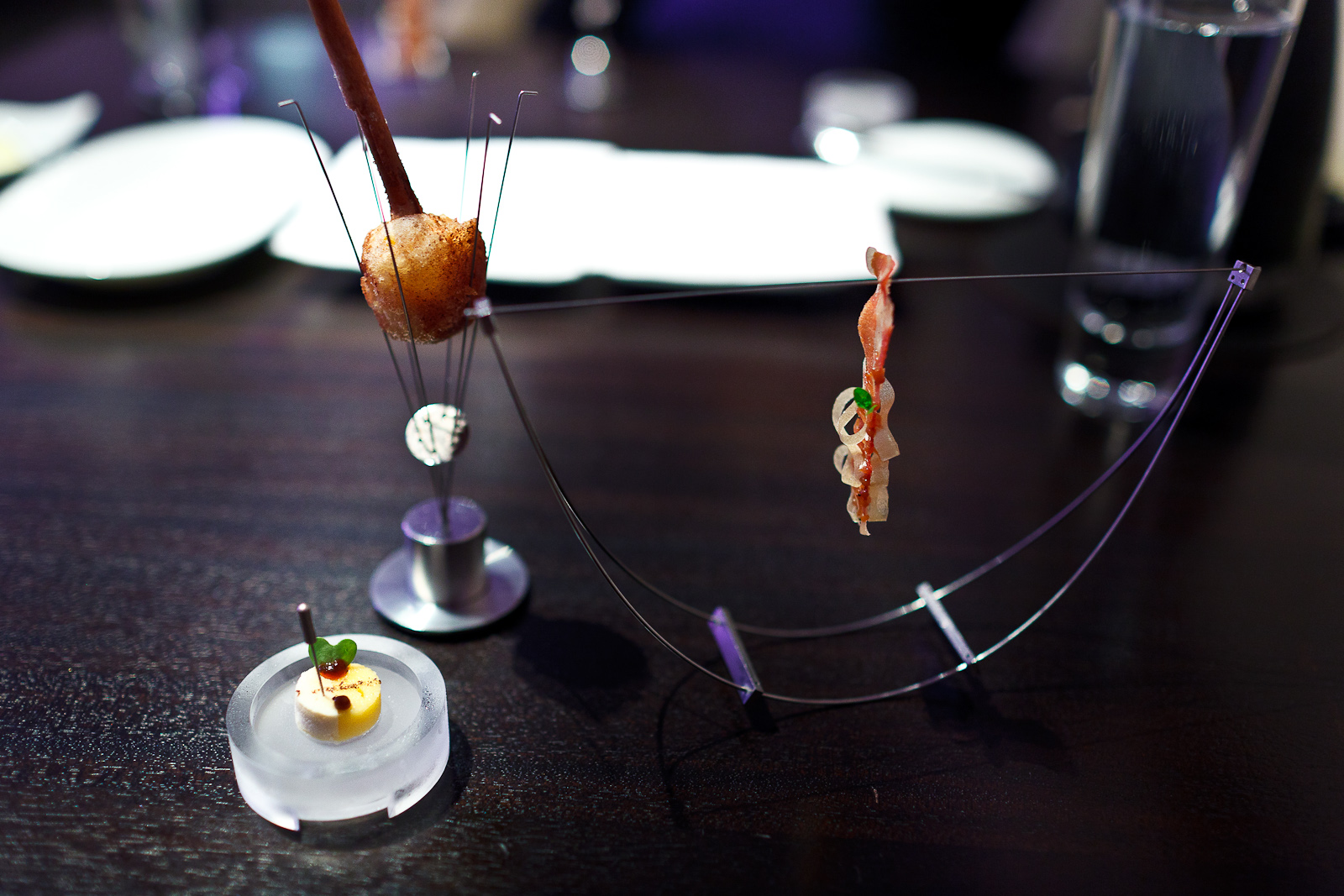 Alinea, Chicago - Bacon, butterscotch, apple, thyme