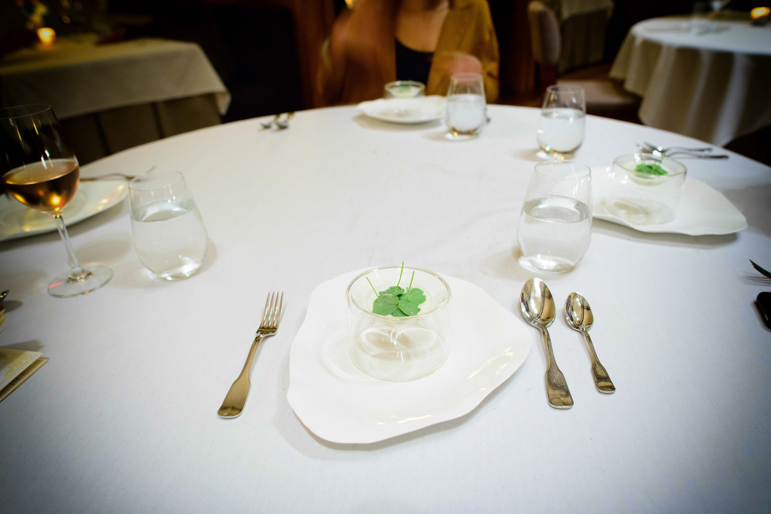 Nasturtium and yogurt