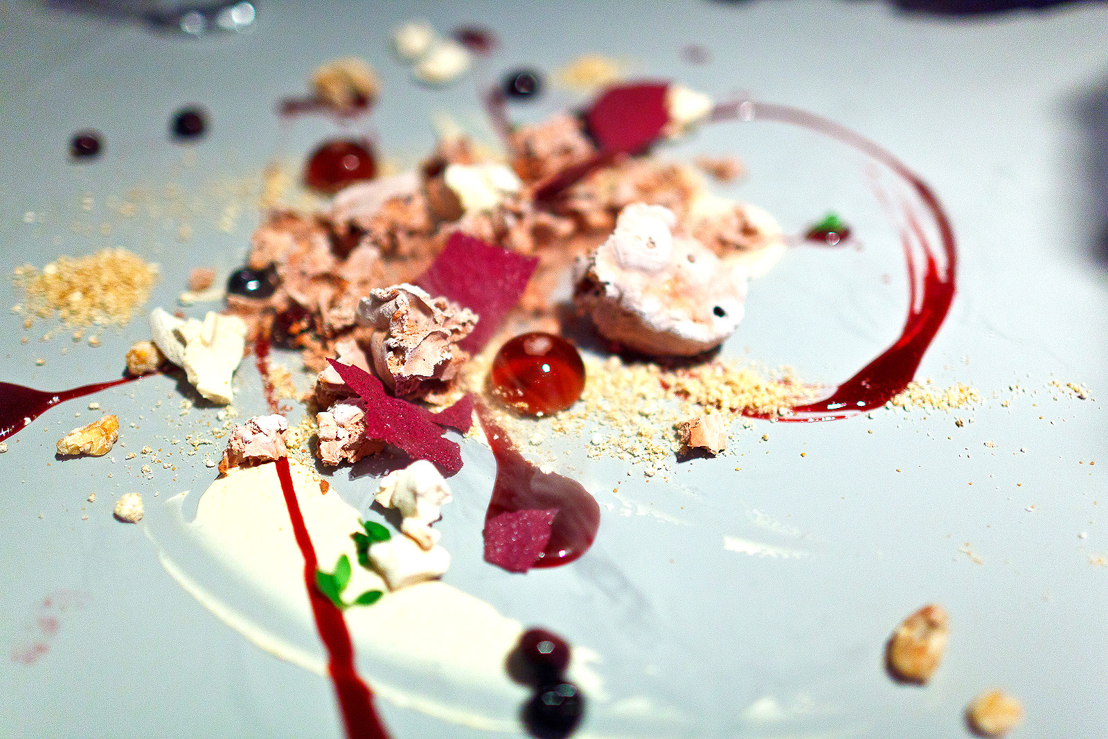 Alinea, Chicago - Chocolate, blueberry, tobacco, maple