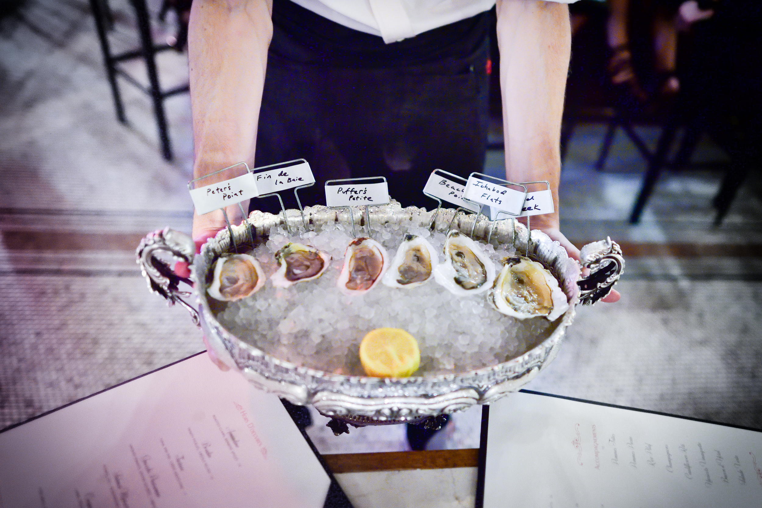 Oyster selection