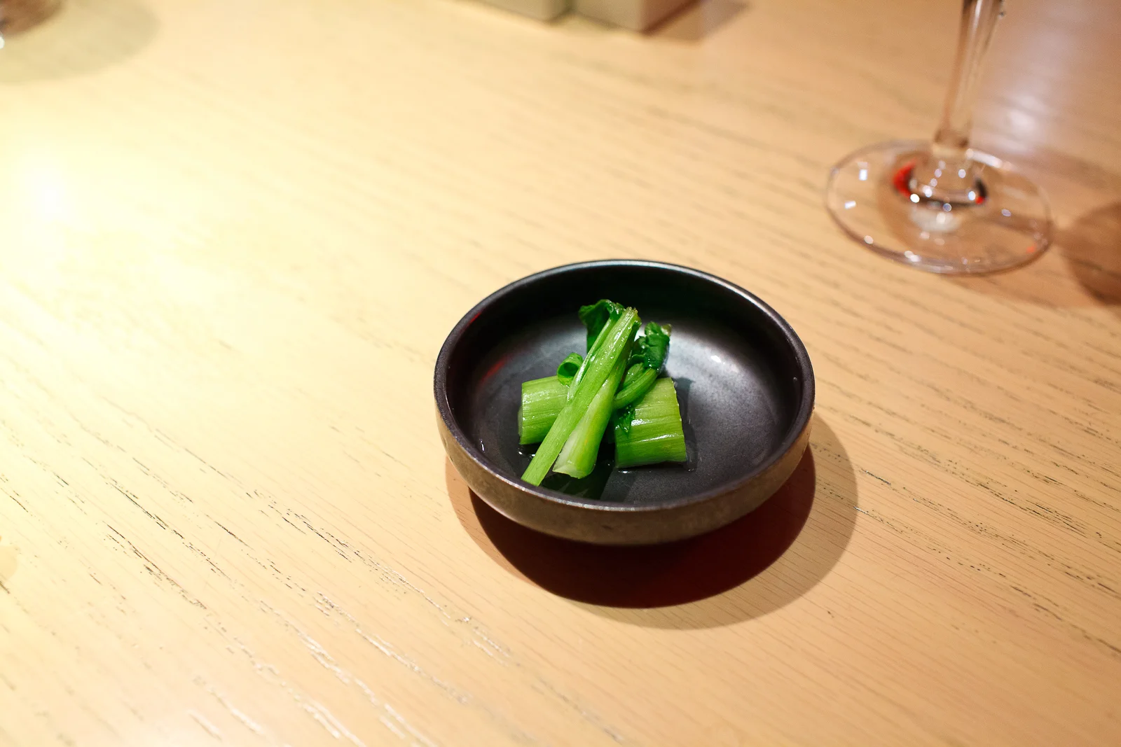 1st Course: Pickled celery