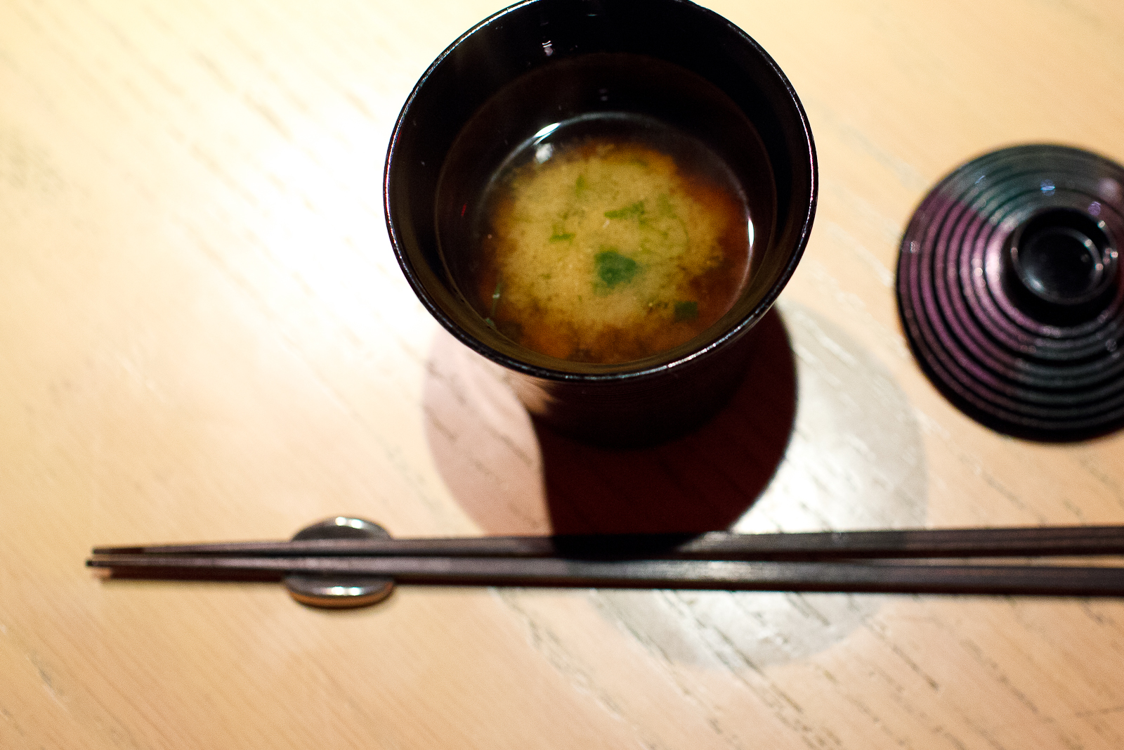 8th Course: miso soup