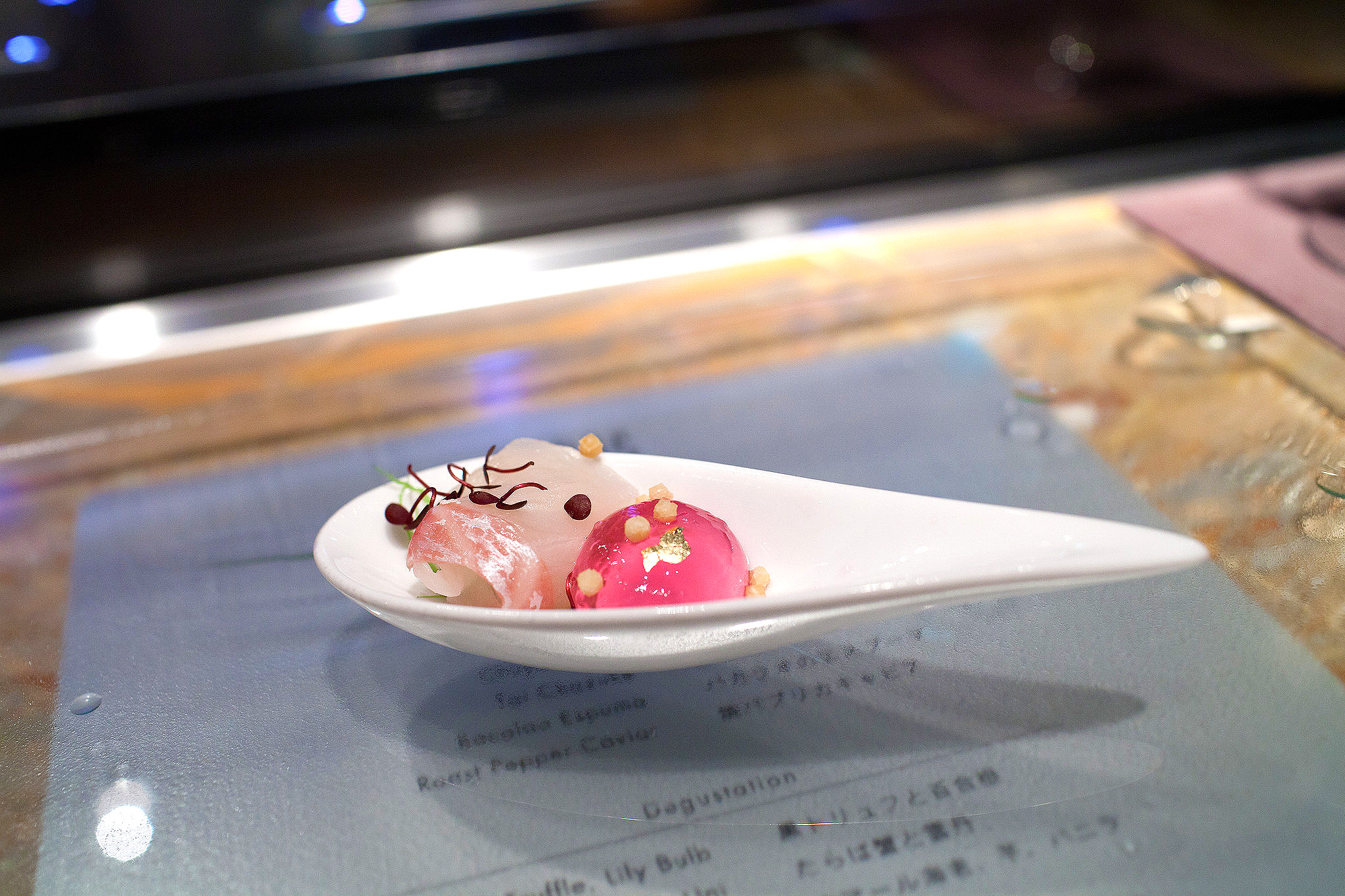 Tapas Molecular Bar, Tokyo - Tai Chazuke