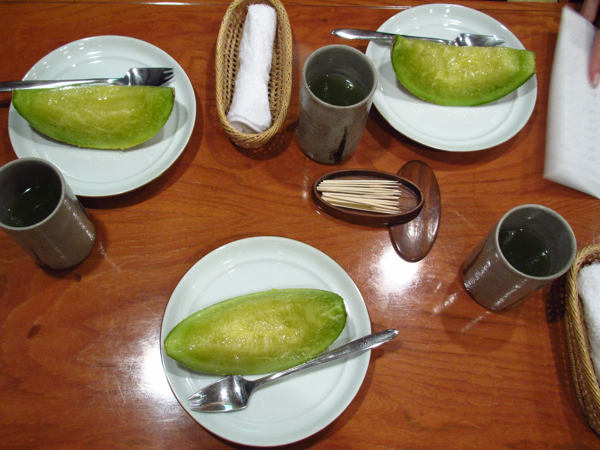 Sukiyabashi Jiro, Ginza, Tokyo - Musk Melon