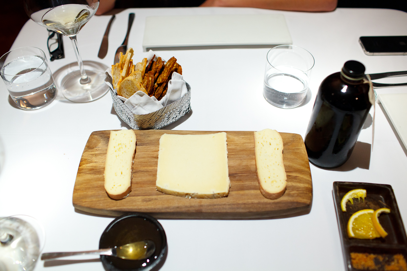 Artisanal cheeses with cold-brew concentrate from Kickstand coffee