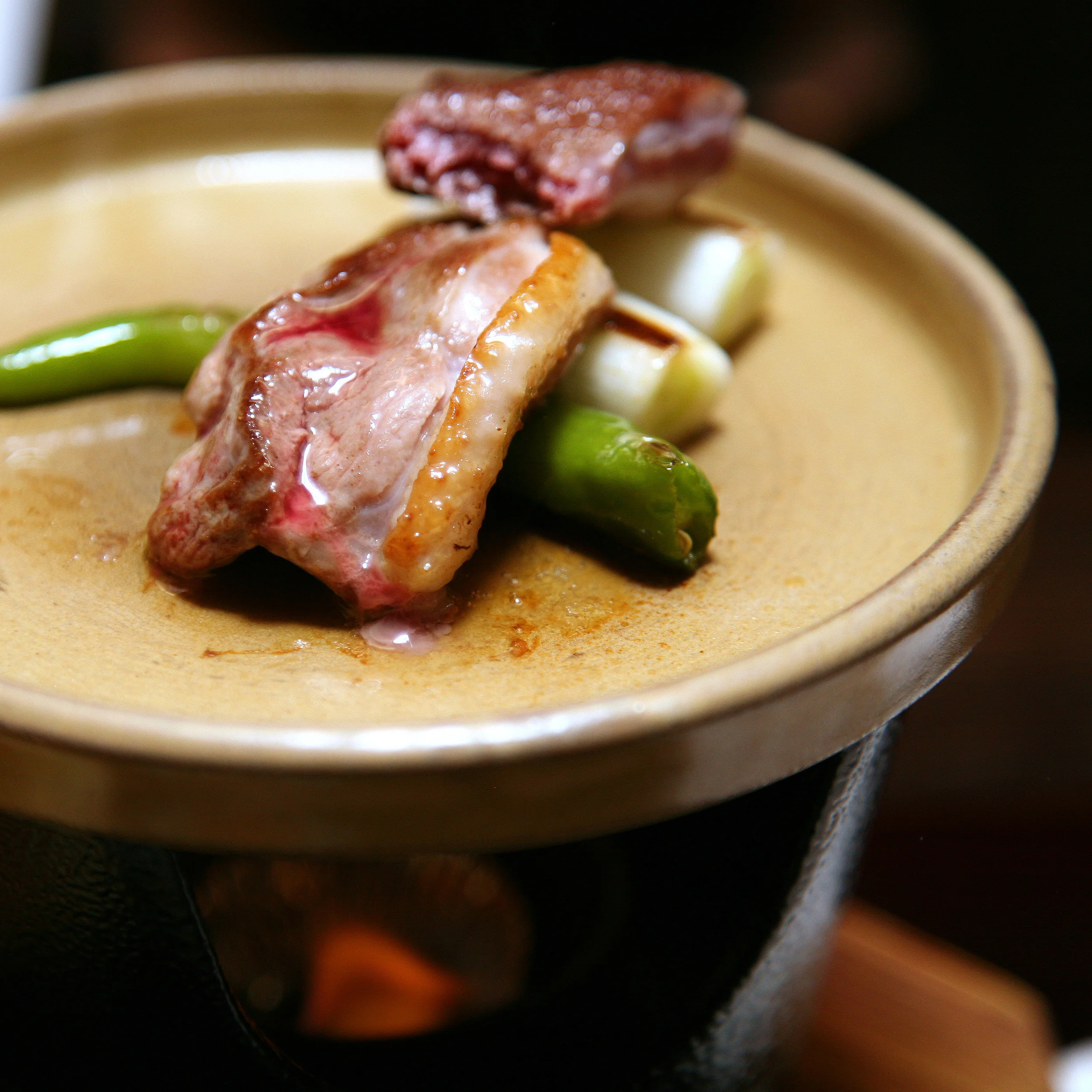 Takamura, Tokyo - Roasted duck and vegetables