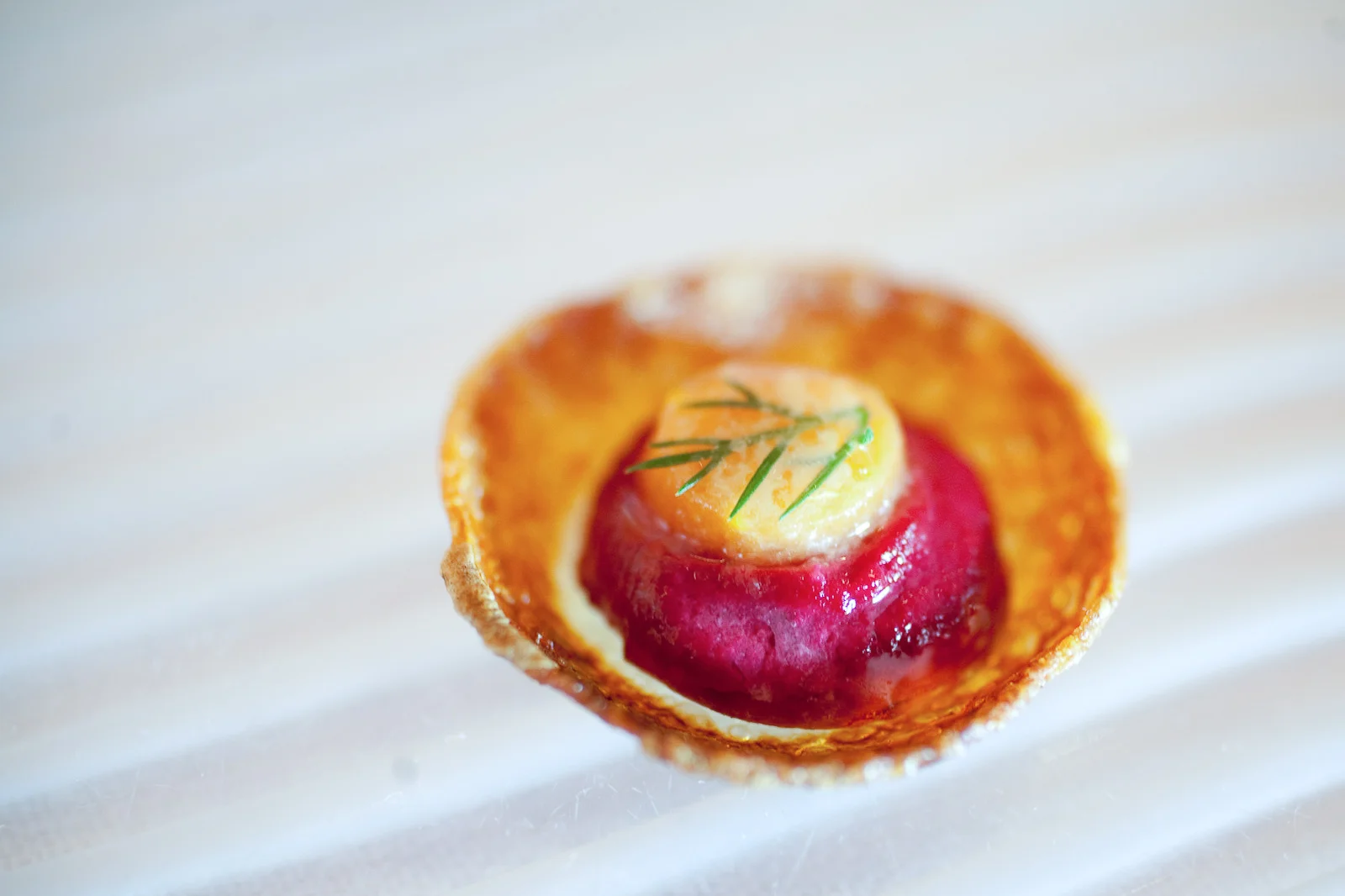 Tartelettes of beet