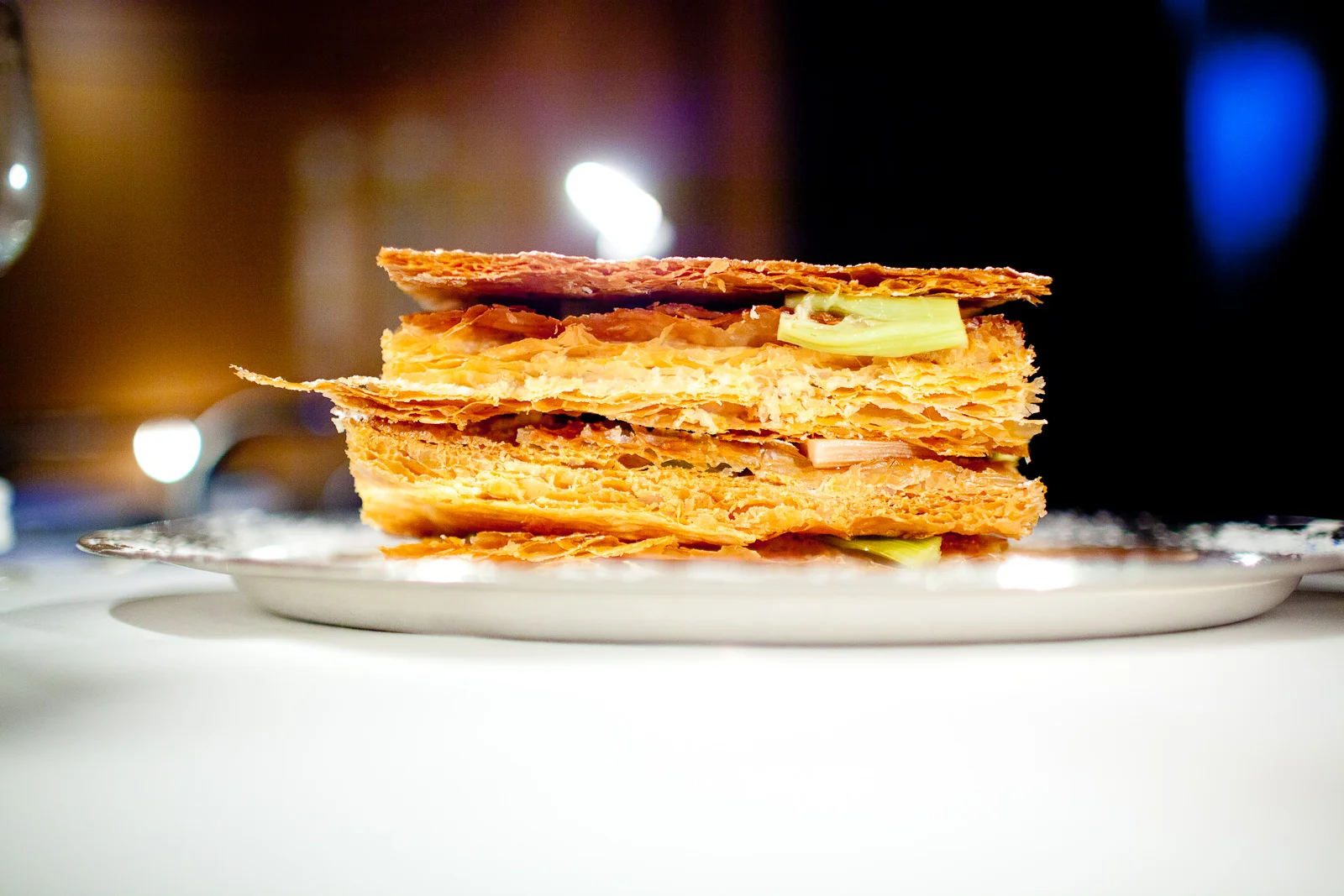 Millefeuille à la Rhubarb