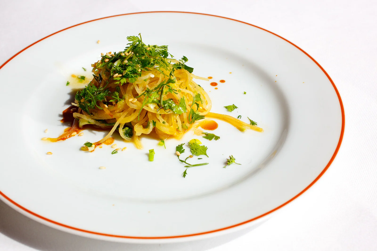 Spaghettis de pomme de terre