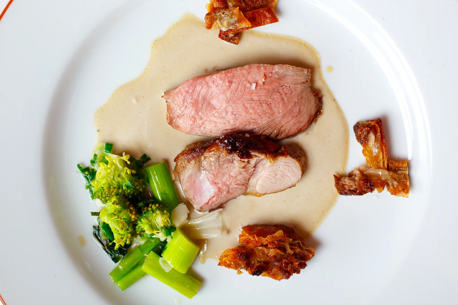 L'Agneau à la reduction des huîtres