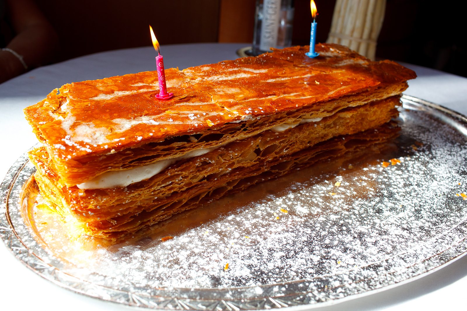 Millefeuille "Birthday Cake"