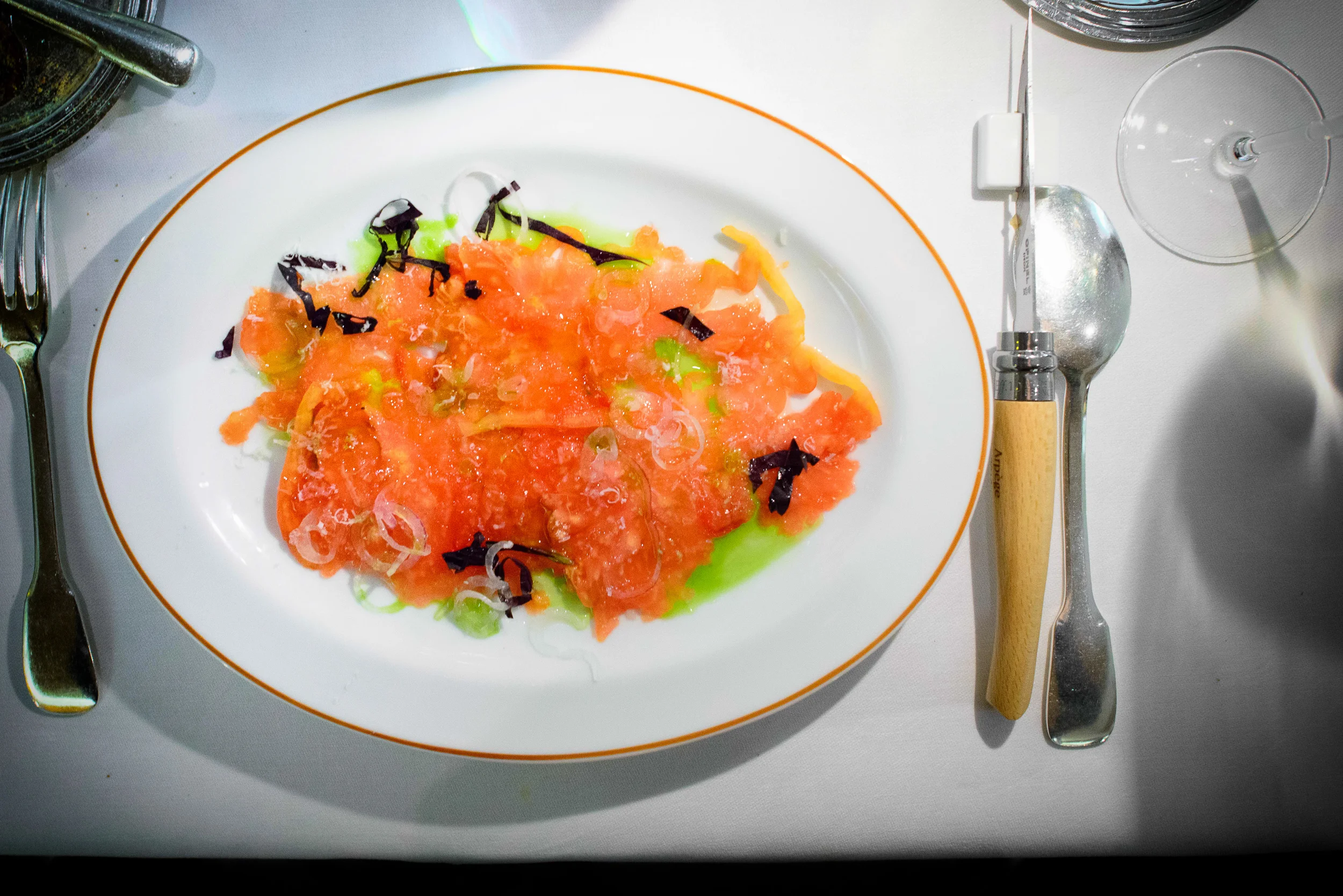 7th Course: Tomato tartare