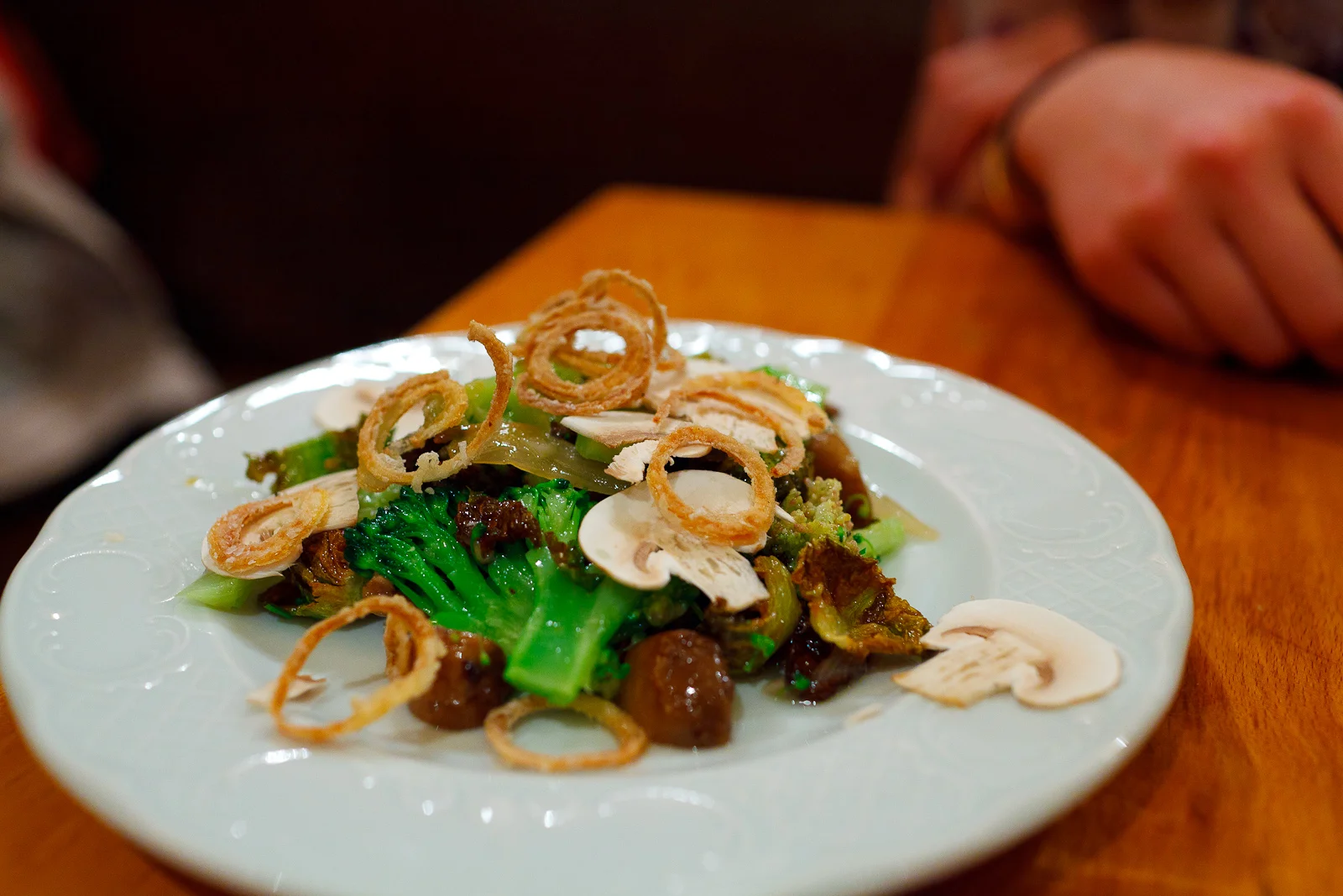 2nd Course: Broccoli & brussel sprouts salad