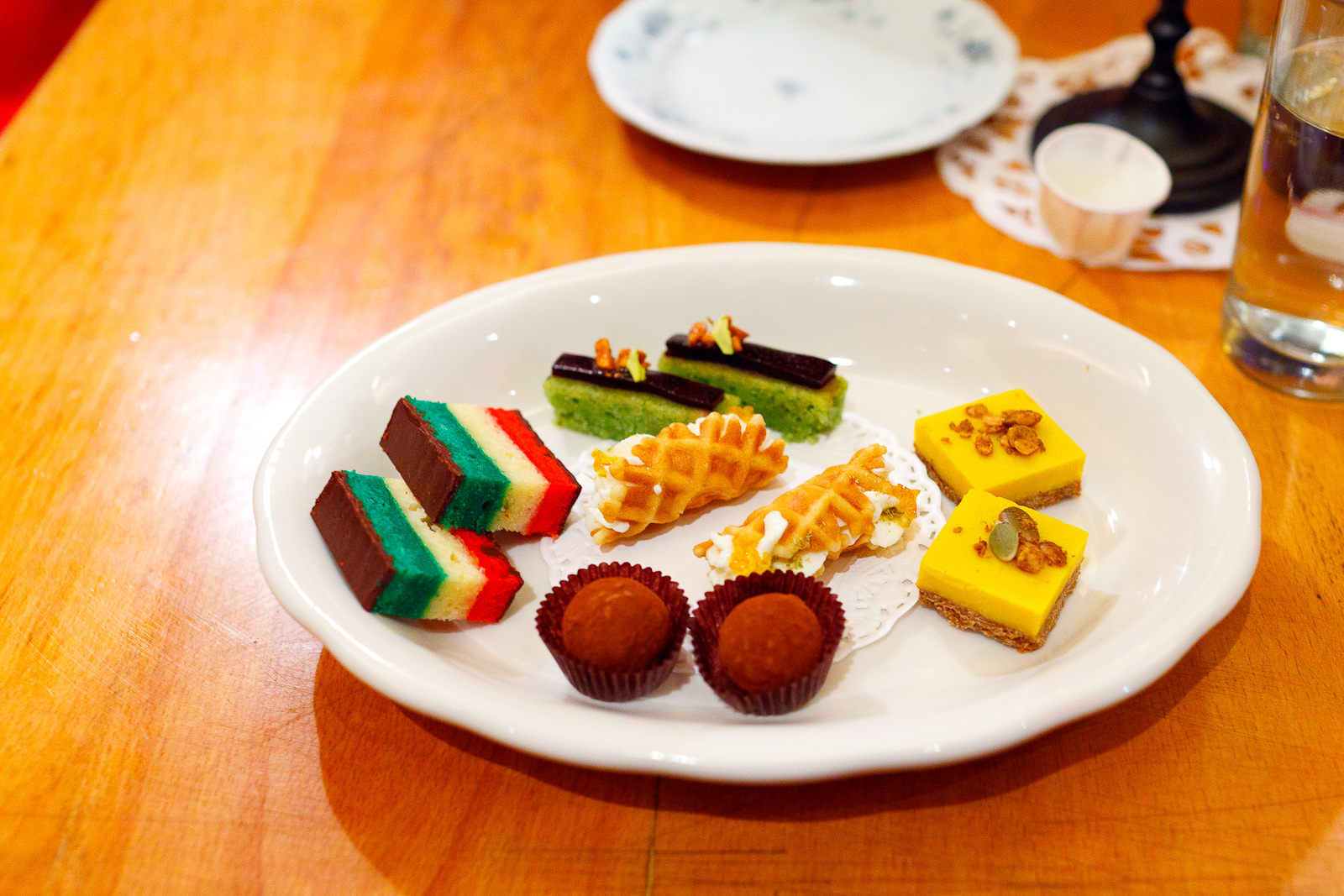 8th Course: Assorted cookies