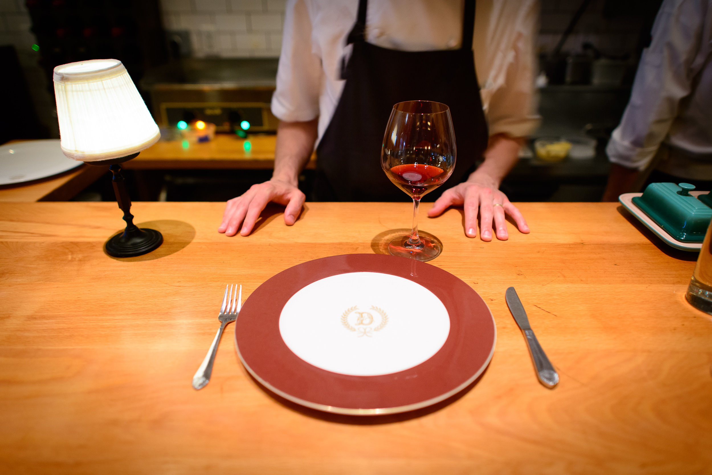 Original Delmonico dish ware