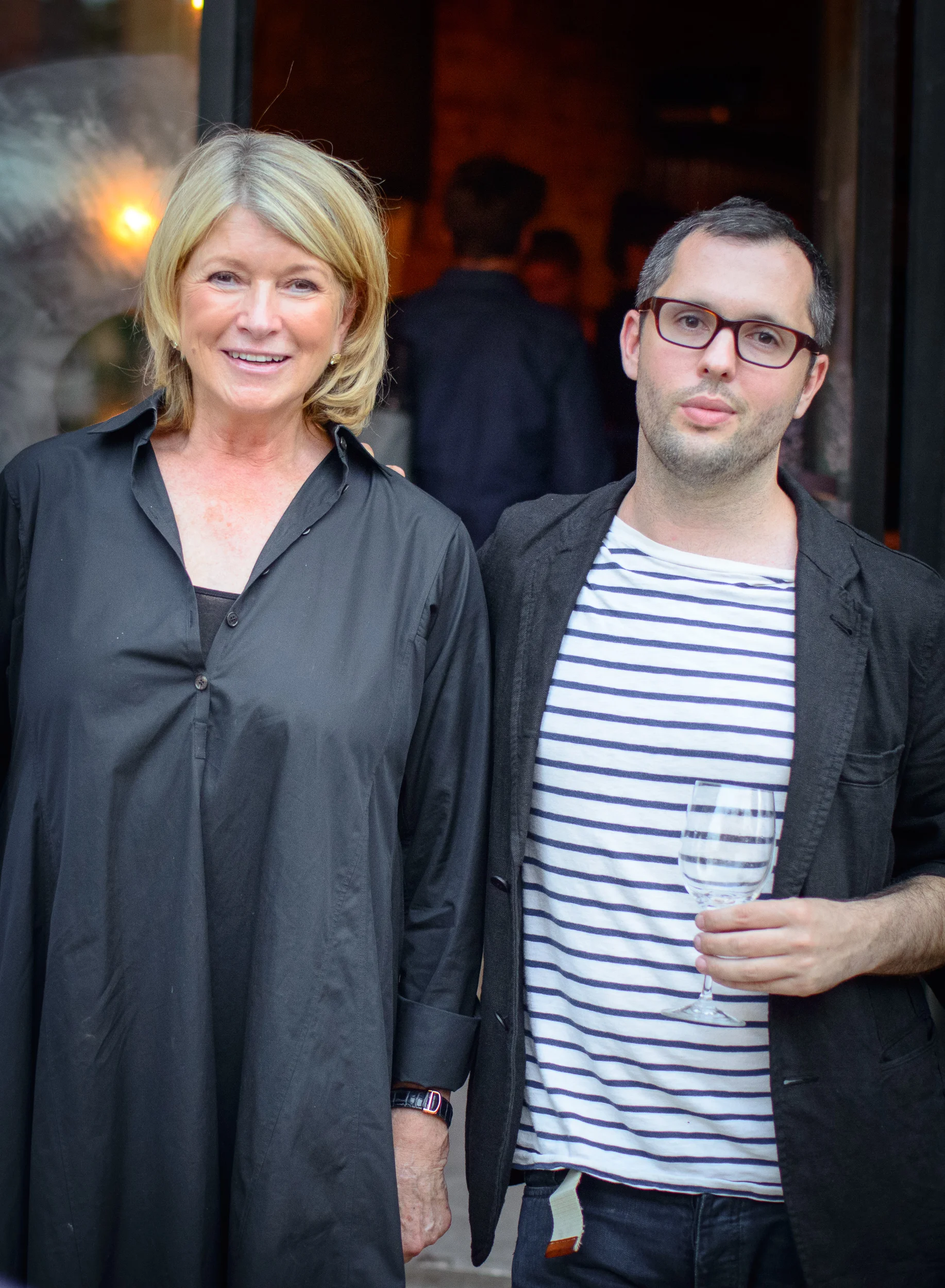 Martha Stewart and James Casey