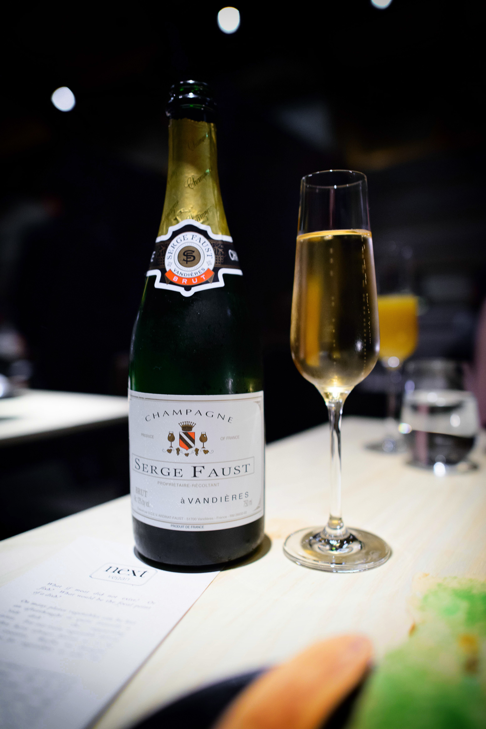 Serge Faust Brut, Champagne, NV