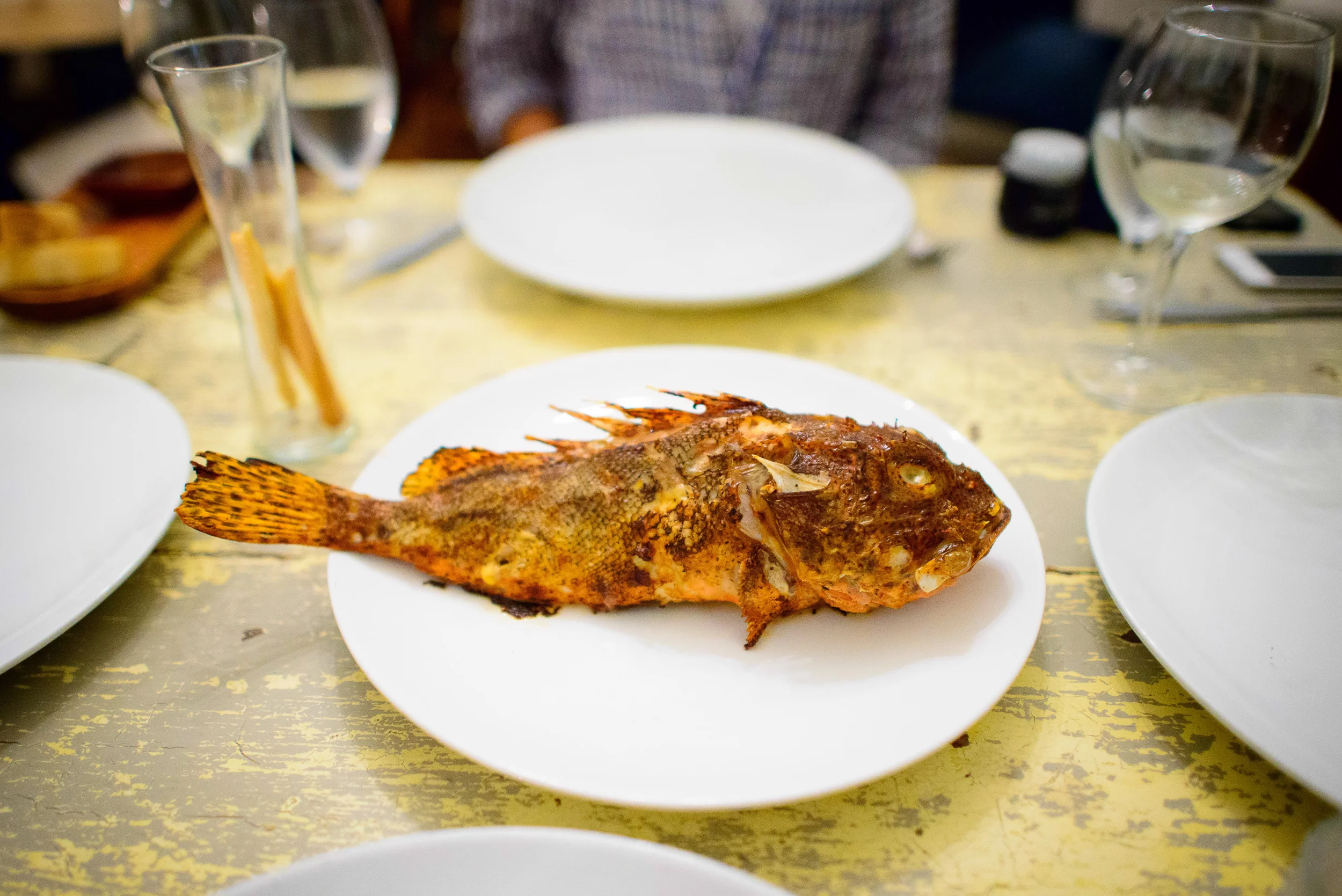 Lópon (pescado de roca de Ensenada) (Rock fish from Ensenada)