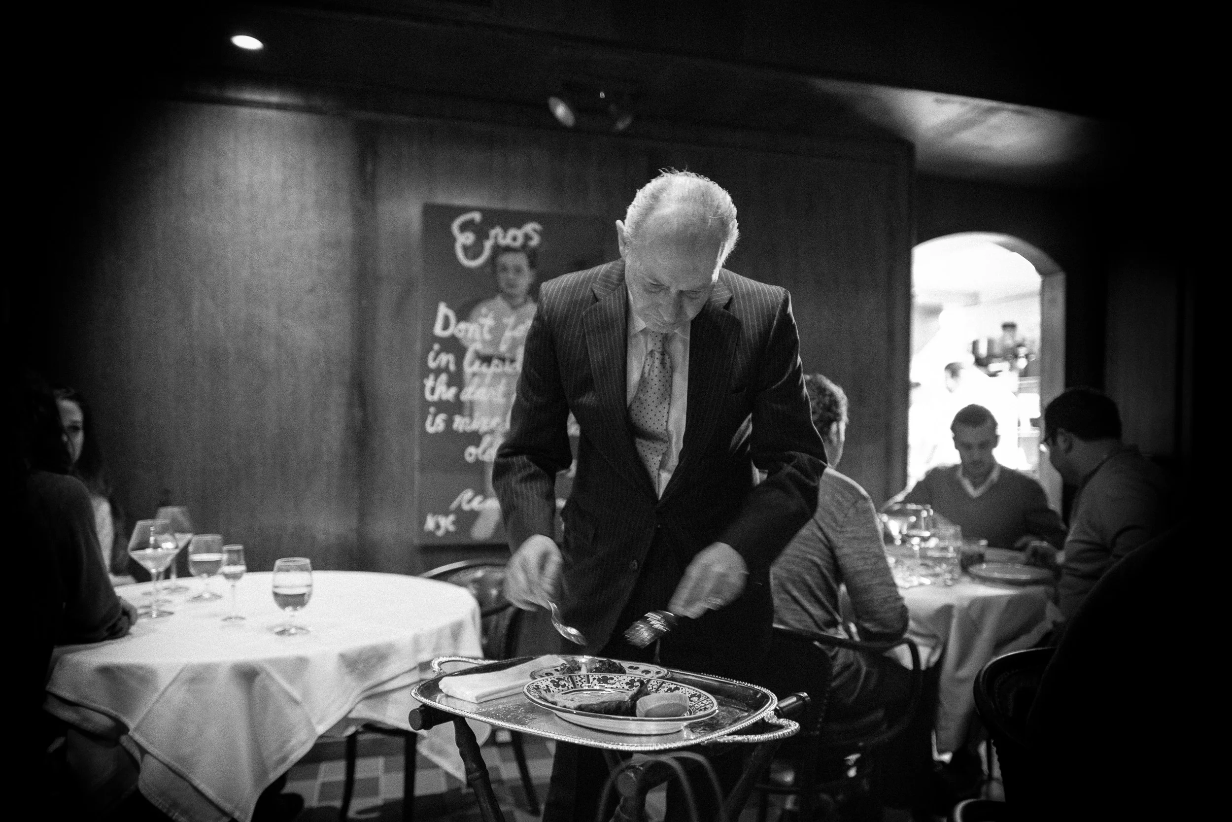 Plating the whole fish