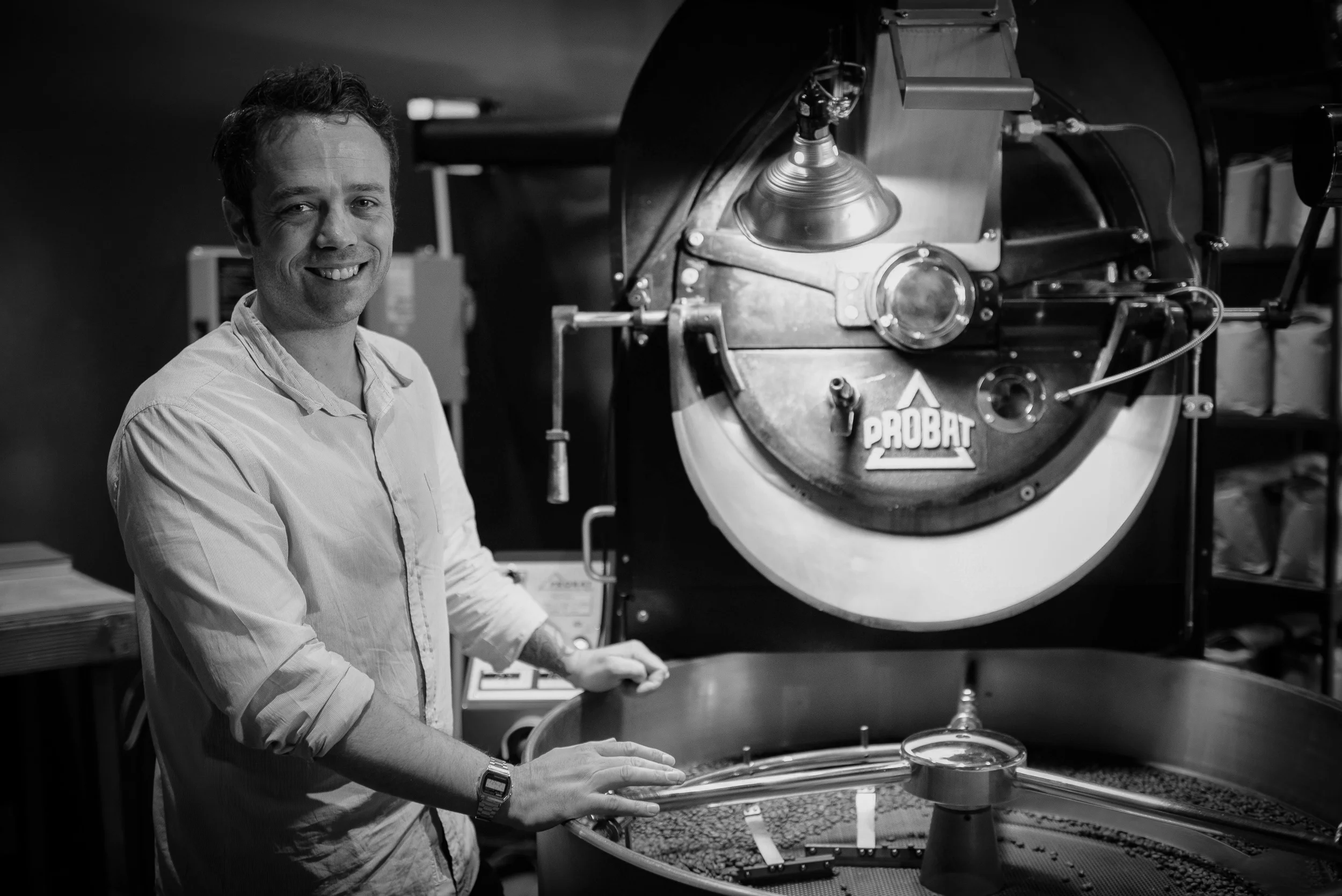 Deaton Pigot, Roaster, Toby's Estate Coffee