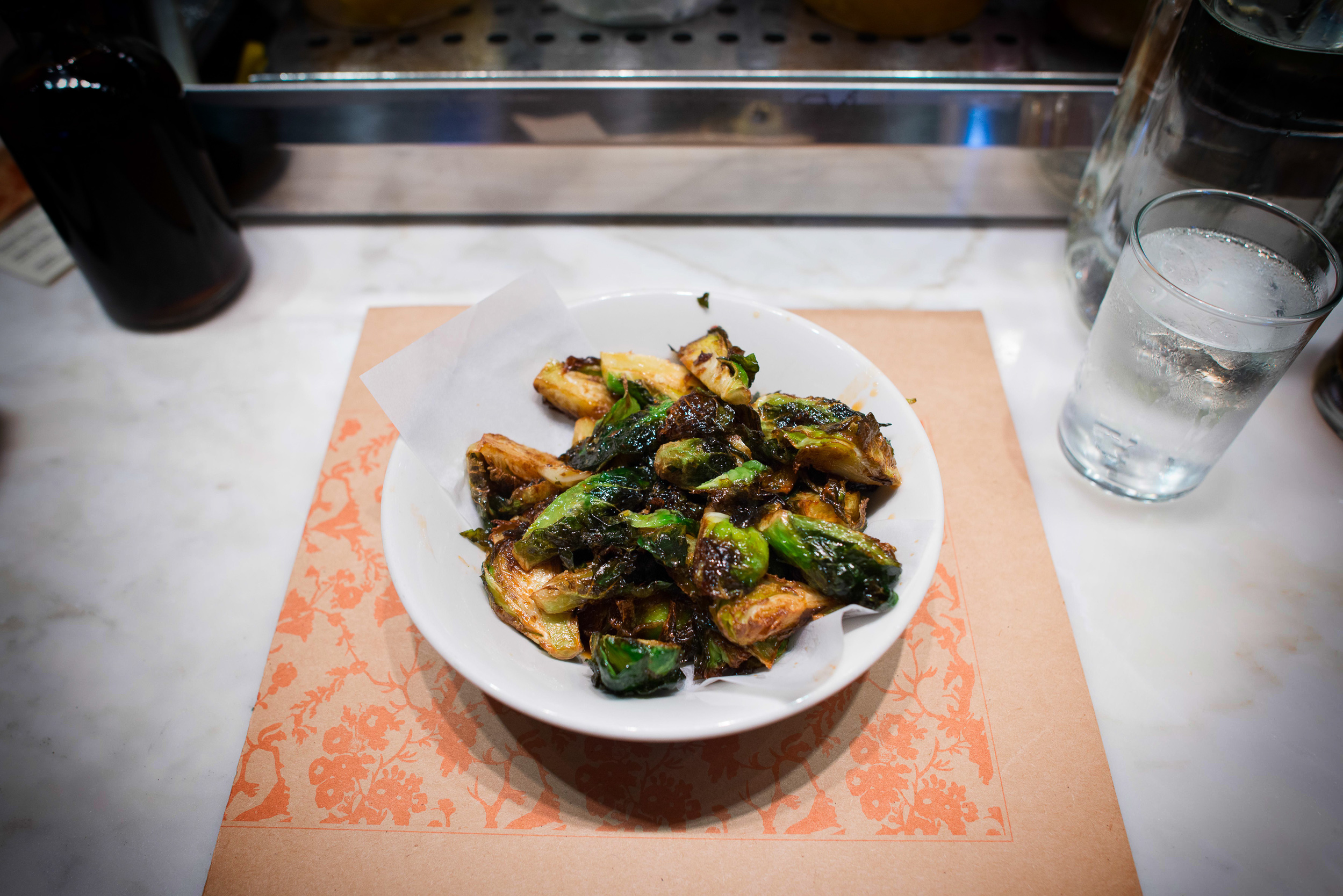 4th Course: Brussels sprouts