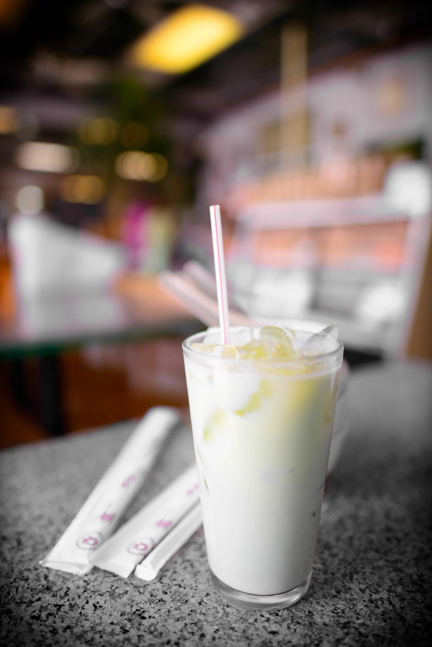 Green bean milk ($2.50)
