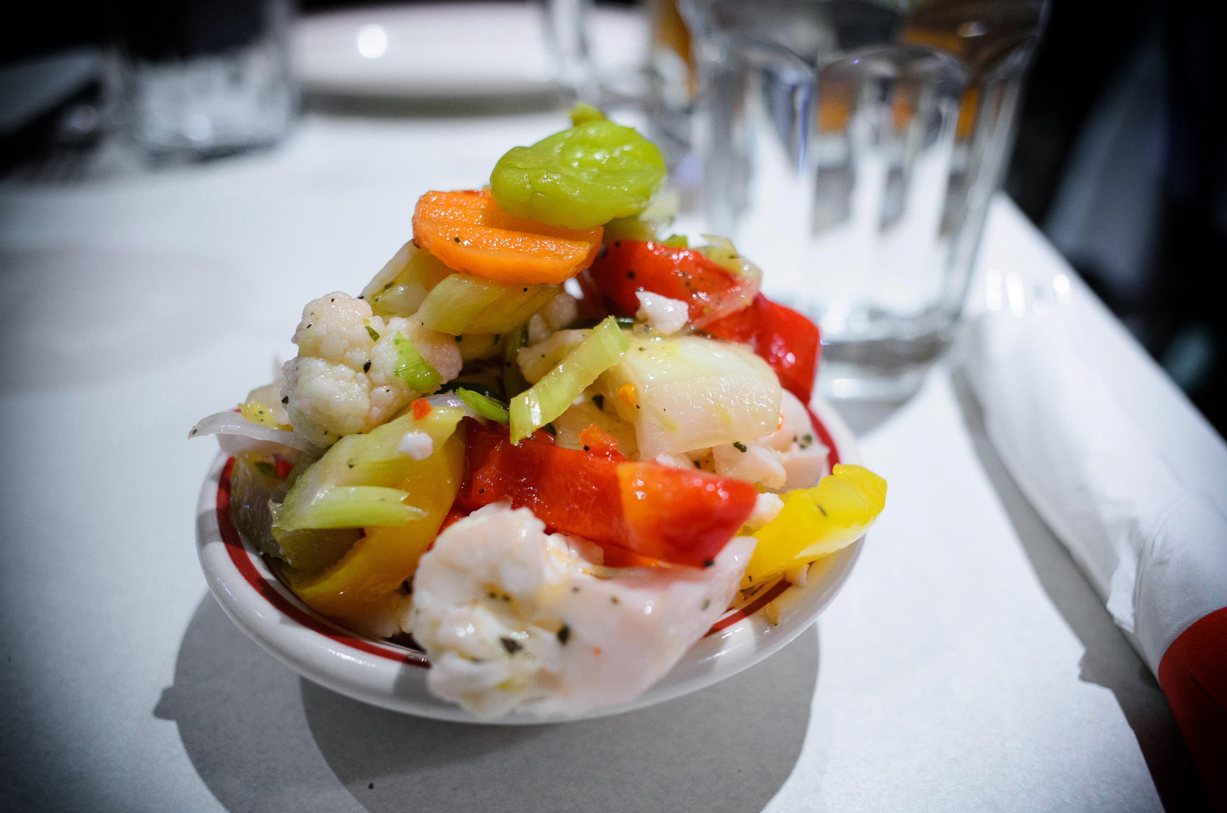 Pickled vegetables ($6)