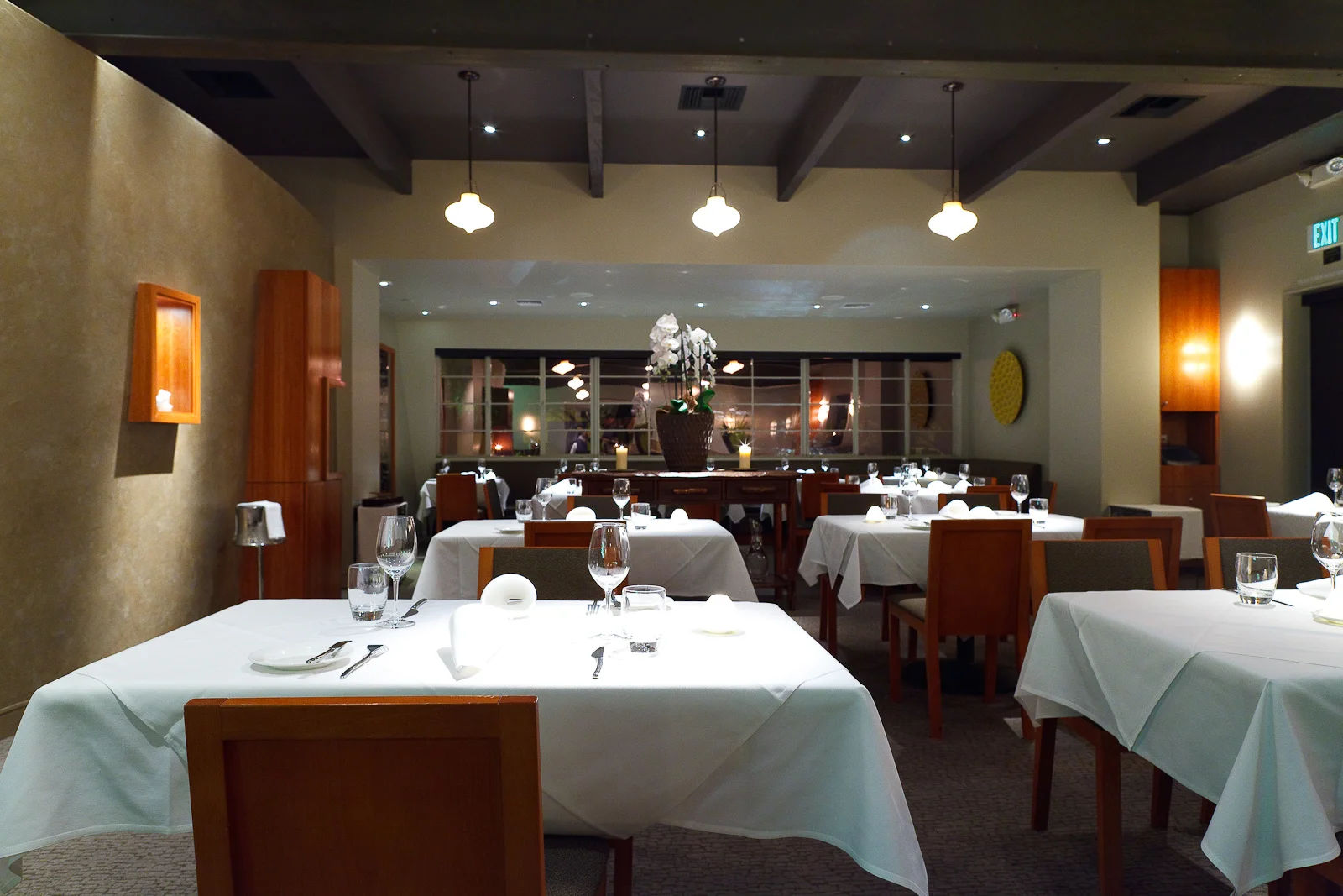 The main dining room