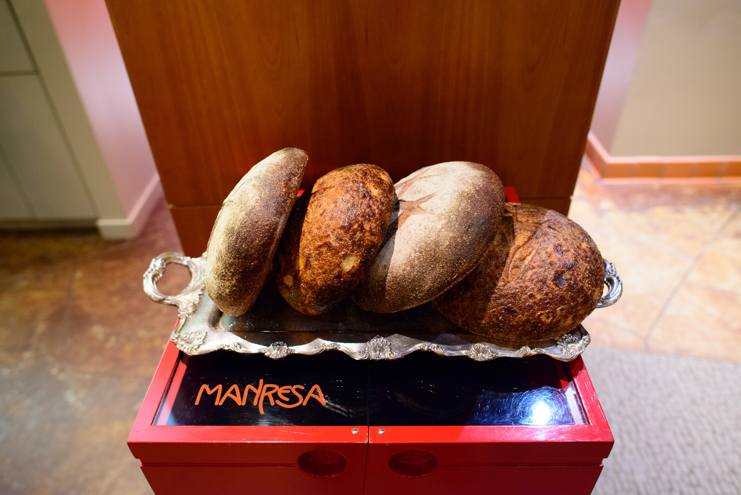 Manresa bread (currently being sold at Campbell farmers market)
