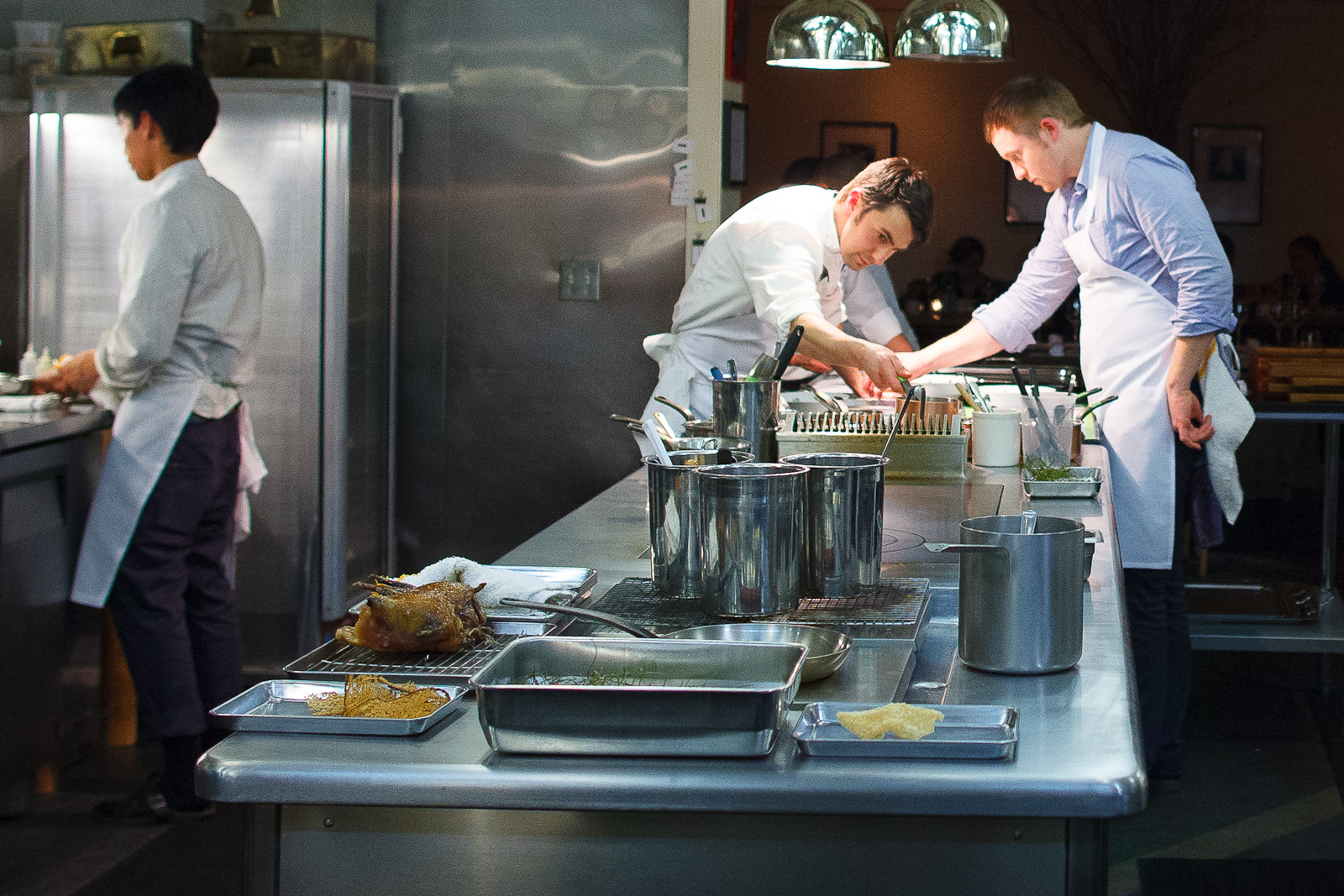 Chef Joshua Skenes in the Kitchen