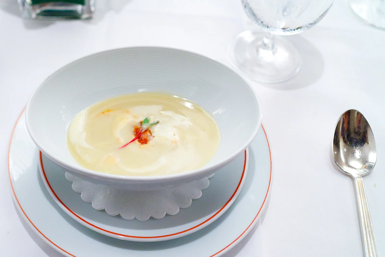 3rd Course_ Lentil soup, curry, rabbit, cauliflower.jpg