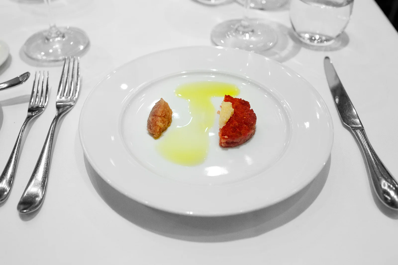 3rd Course: Musetto e Kren - House-made cotechino, turnip kraut, and preserved horseradish