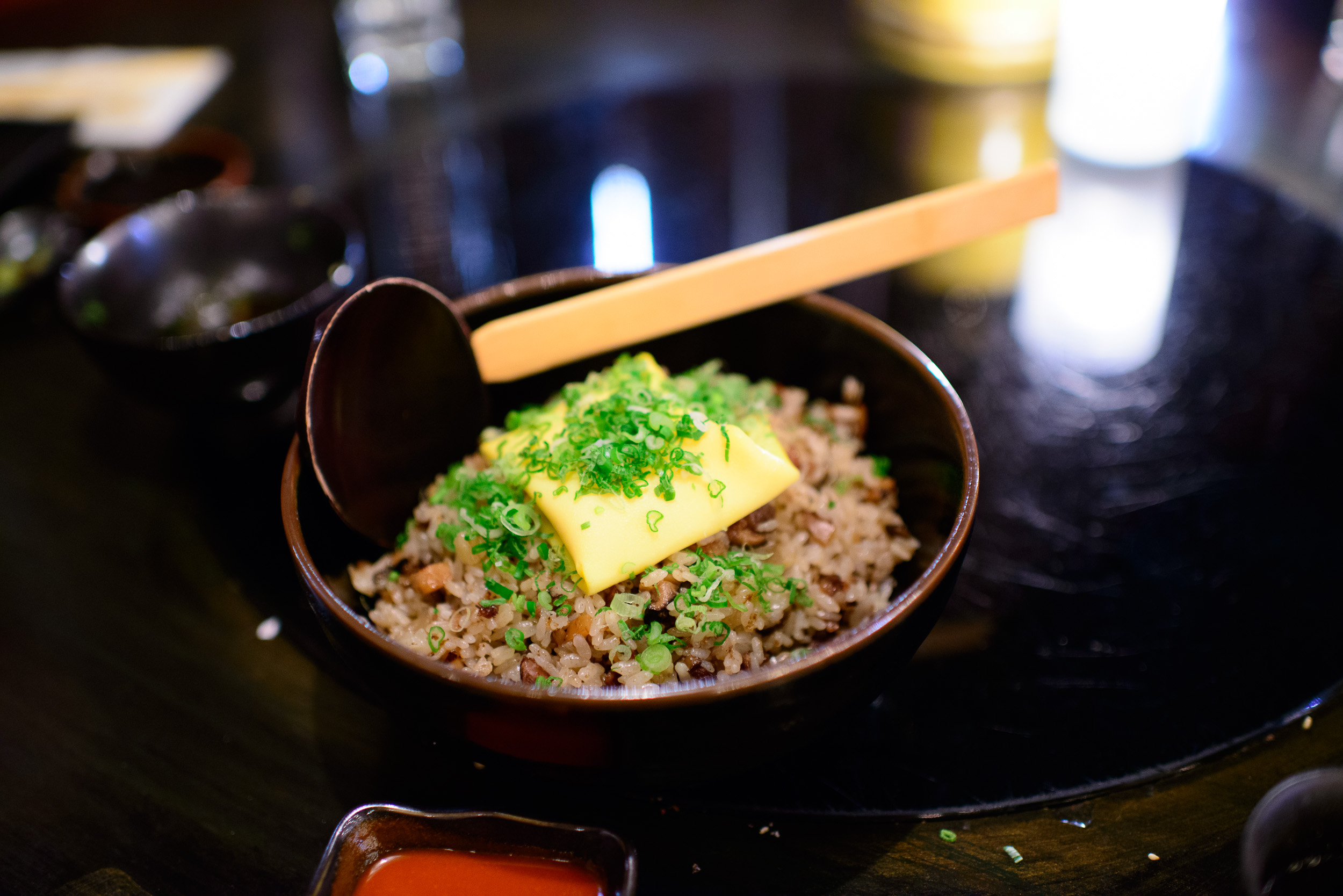 Bone marrow and oxtail fried rice