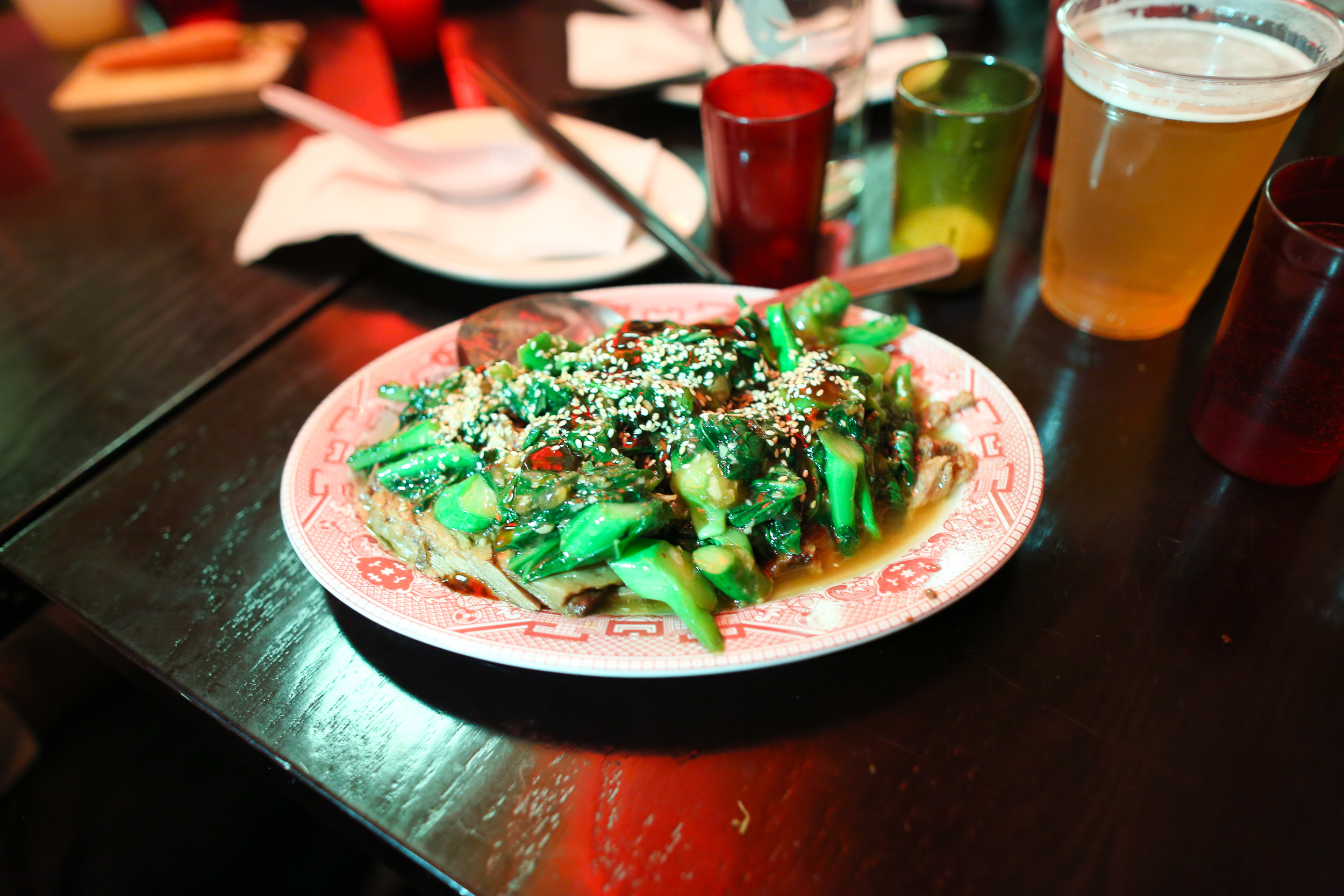 Broccoli Beef Brisket with Smoked Oyster Sauce