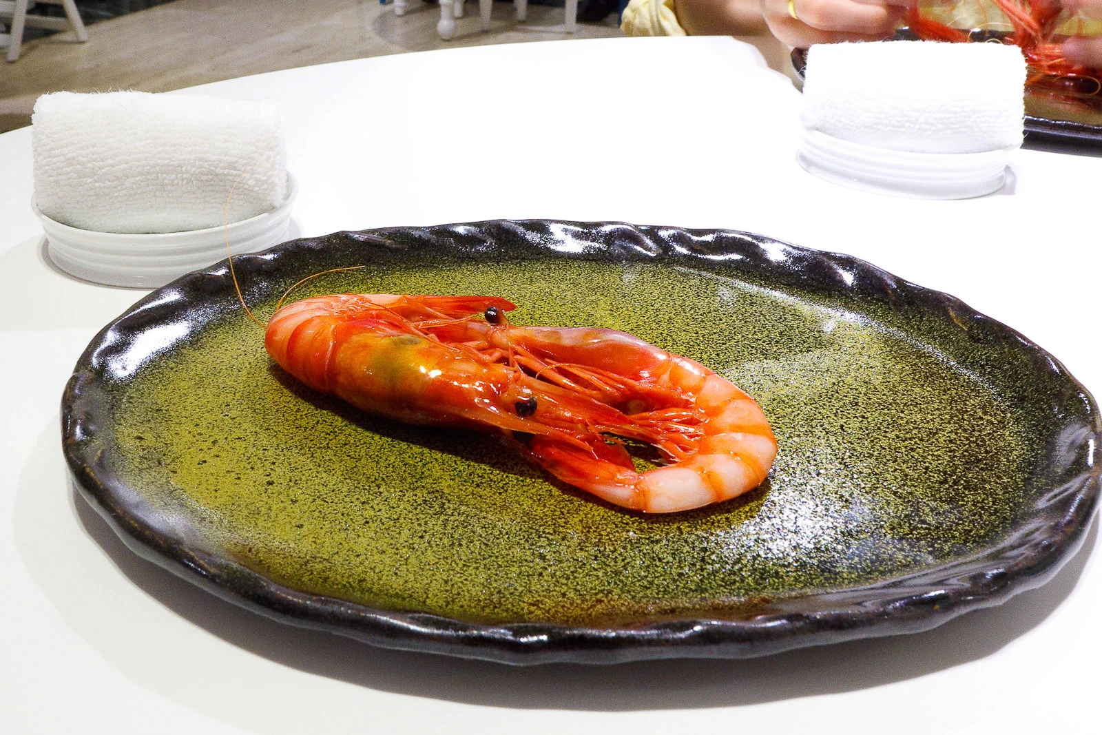 7th Course: Denia bay prawns